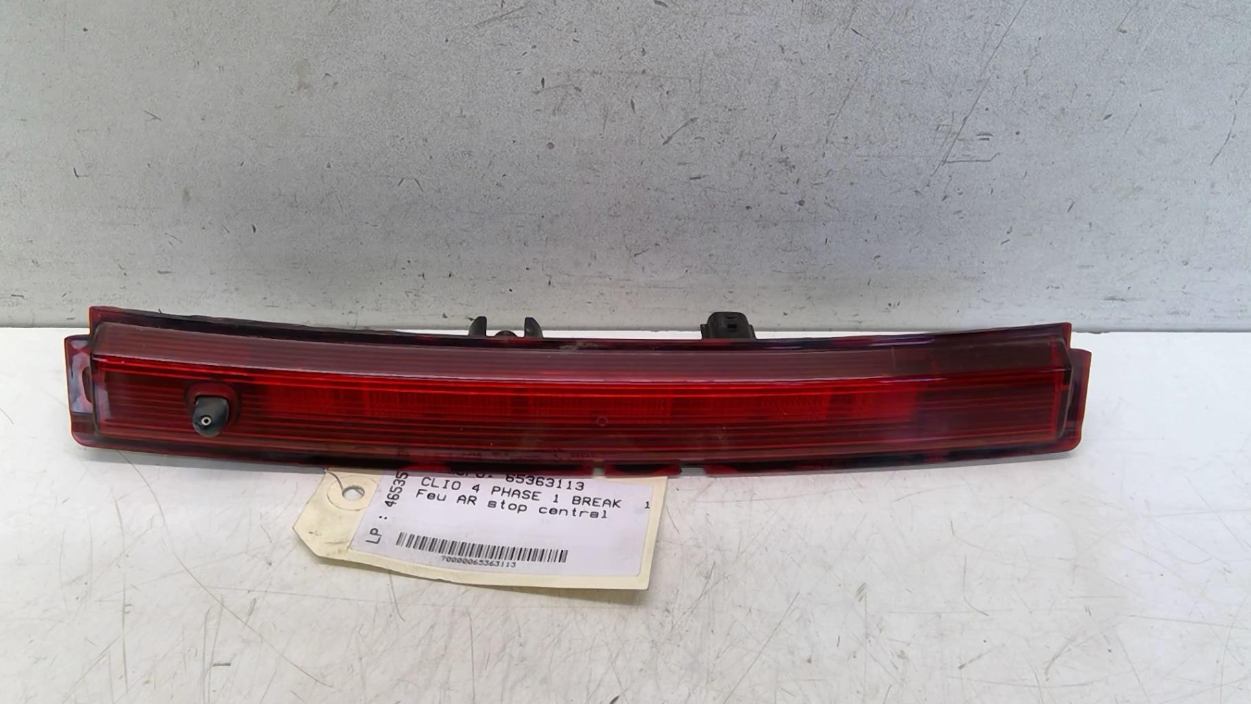 Feu arriere stop central RENAULT CLIO 4 PHASE 1 BREAK Diesel - 1