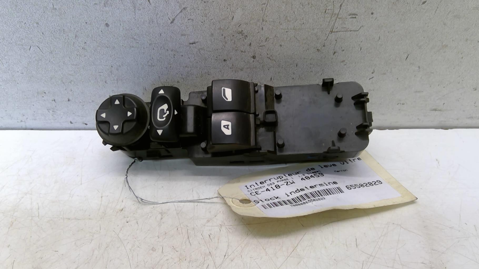 Interruttore lavacristalli anteriore sinistro CITROEN DS3 PHASE 1 Diésel - 1