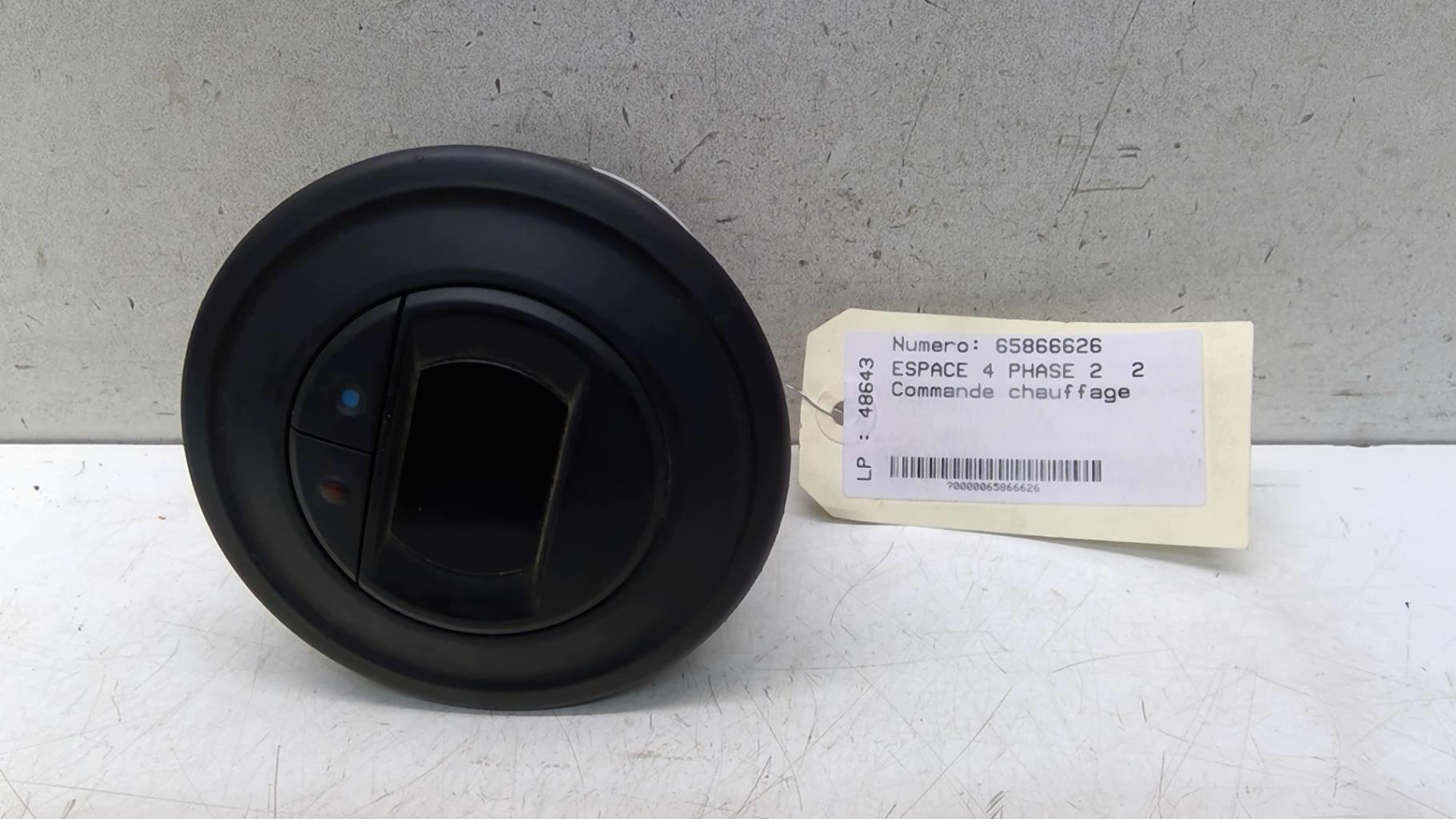 Commande chauffage RENAULT ESPACE 4 PHASE 2 Diesel - 1