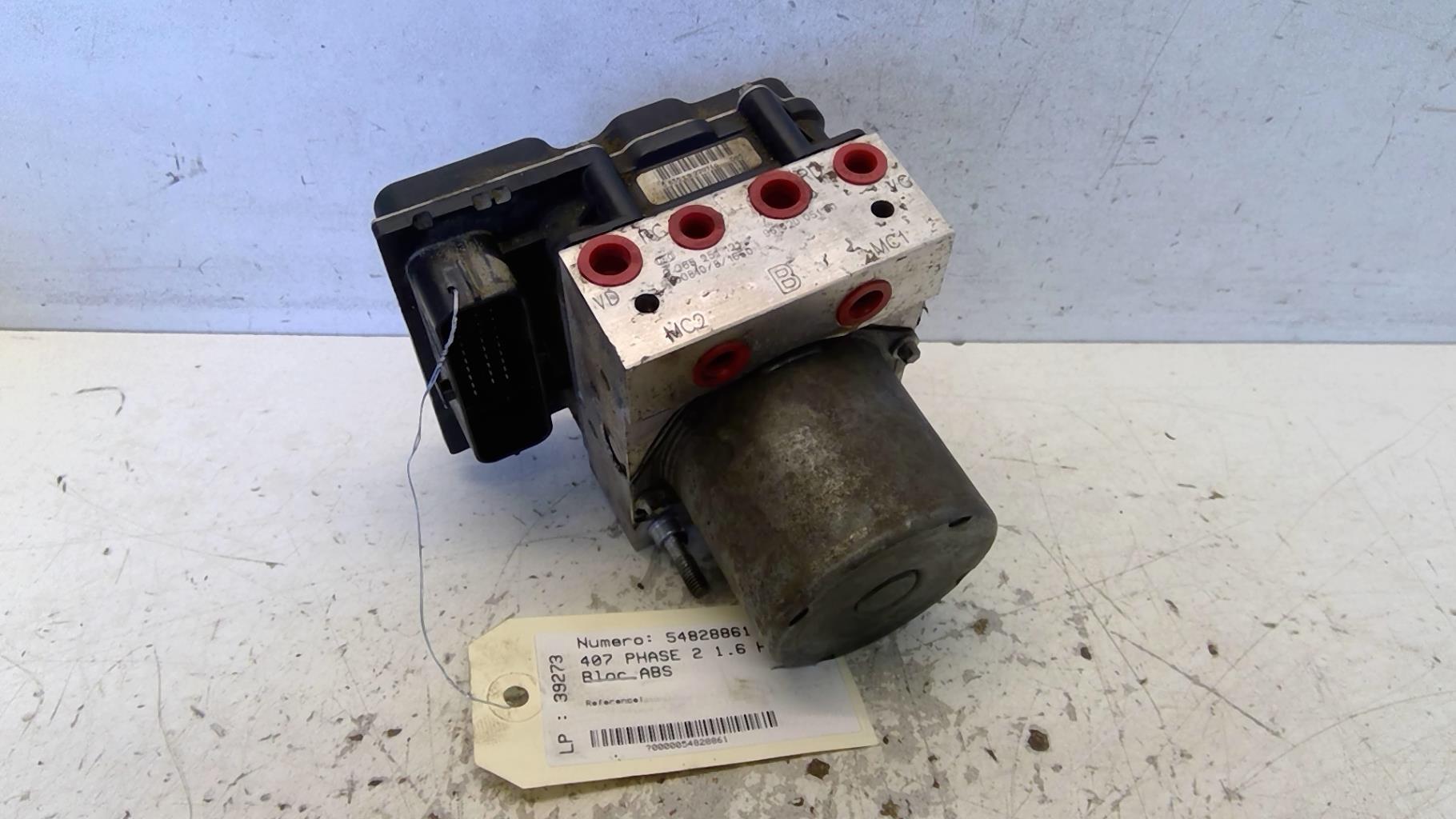 Blocco ABS (antibloccaggio freni) PEUGEOT 407 PHASE 2 Diésel - 1