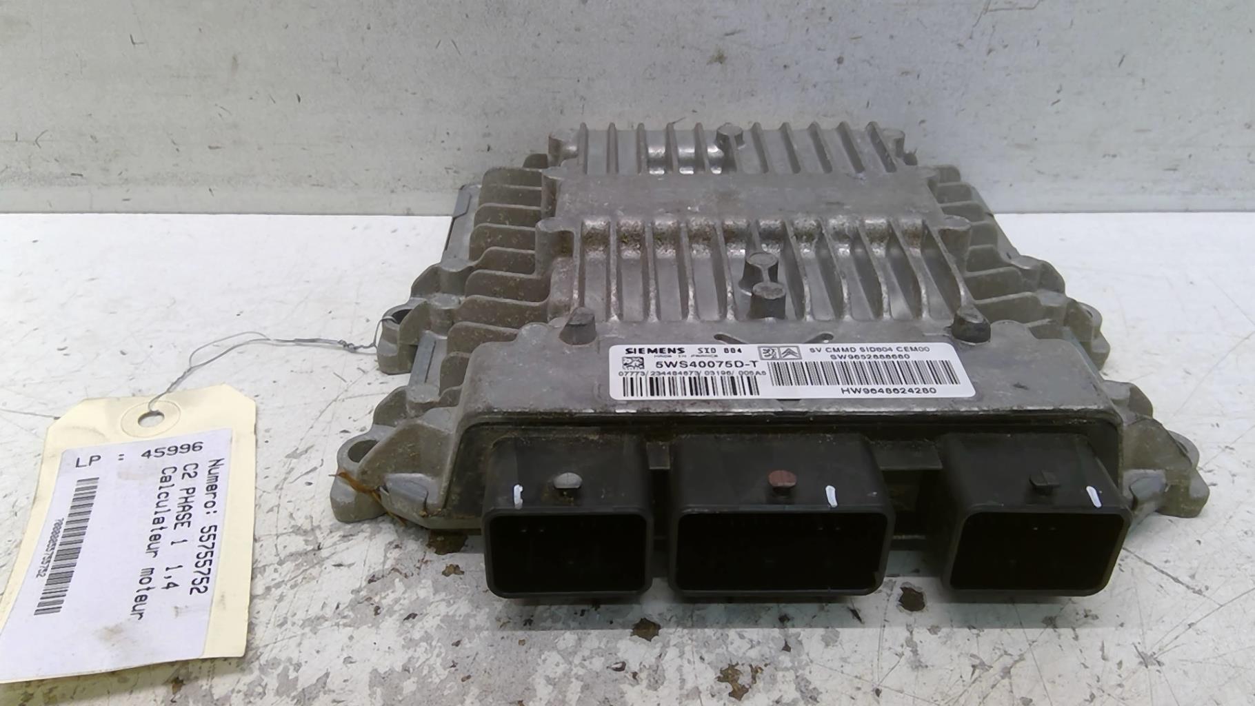 Calculateur moteur CITROEN C2 PHASE 1 Diesel - 1