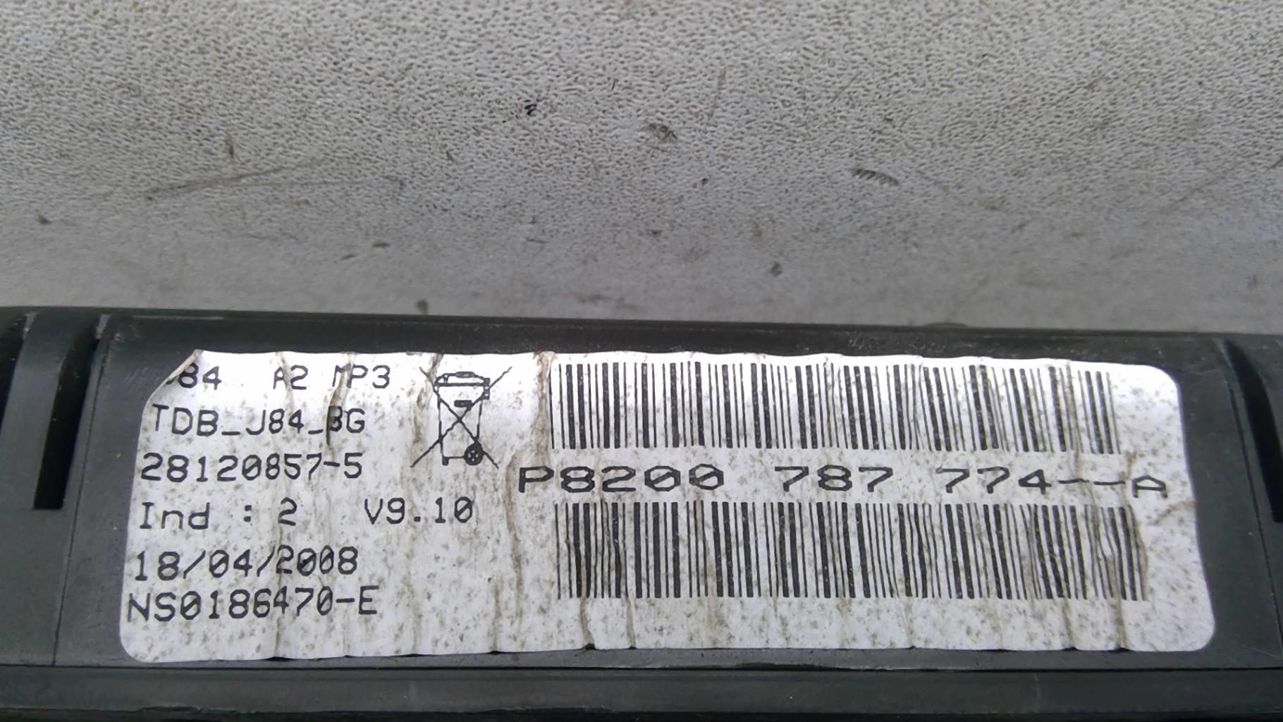 Compteur RENAULT SCENIC 2 PHASE 2 Diesel - 1