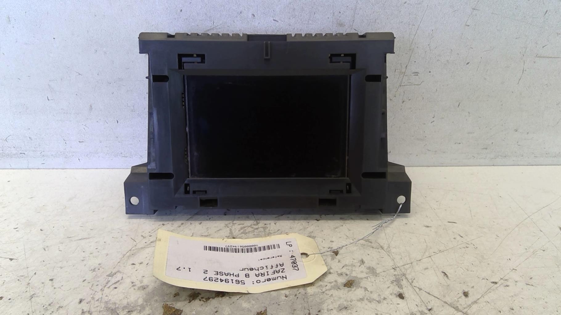 Monitor display OPEL ZAFIRA B PHASE 2 Diésel - 1