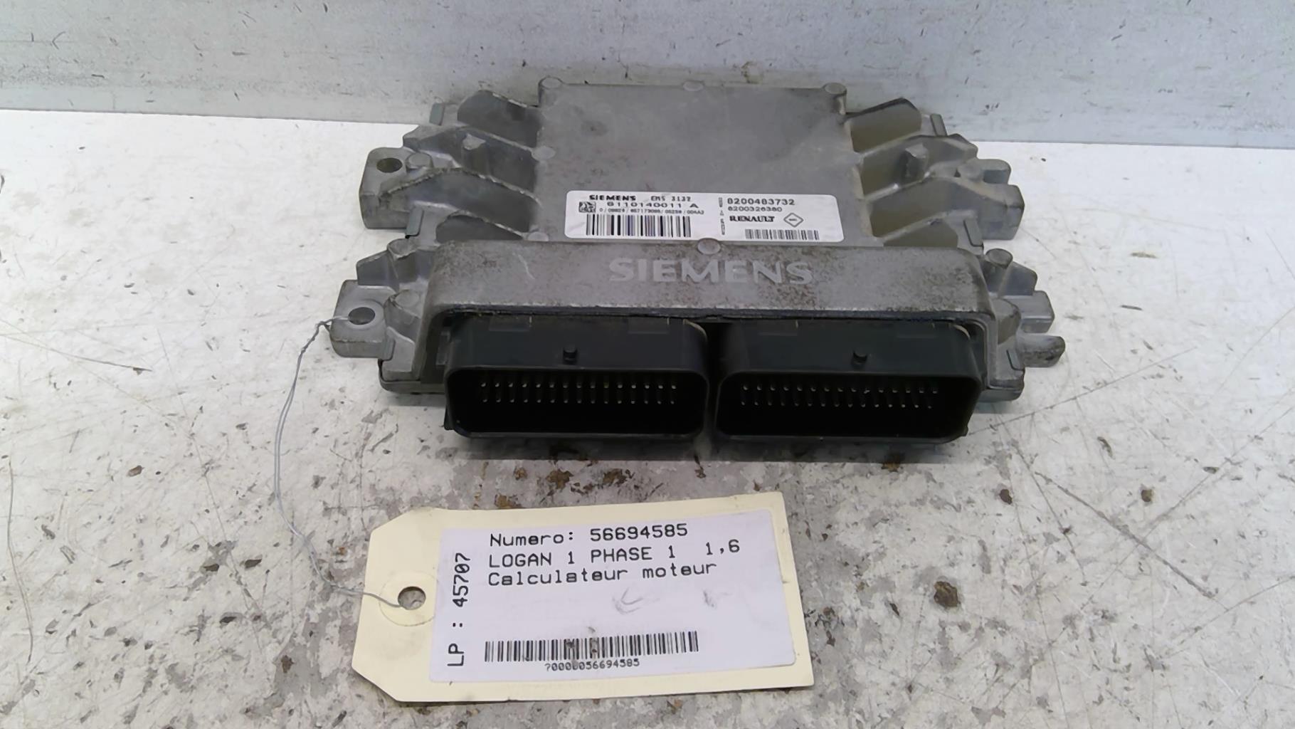 Centralina motore DACIA LOGAN 1 PHASE 1 Gasolina - 1