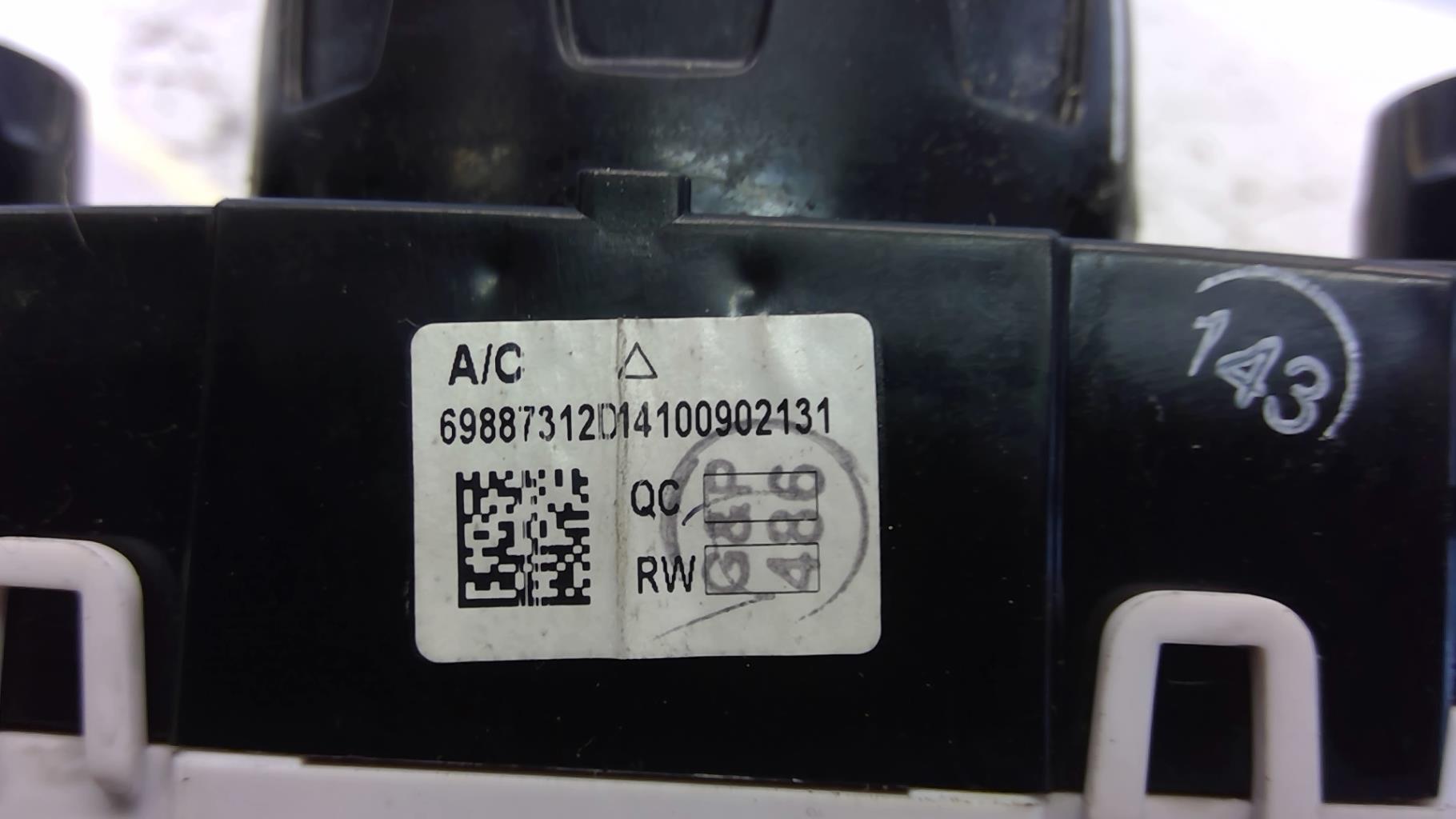 Commande chauffage FORD FIESTA 6 PHASE 1 Diesel - 1
