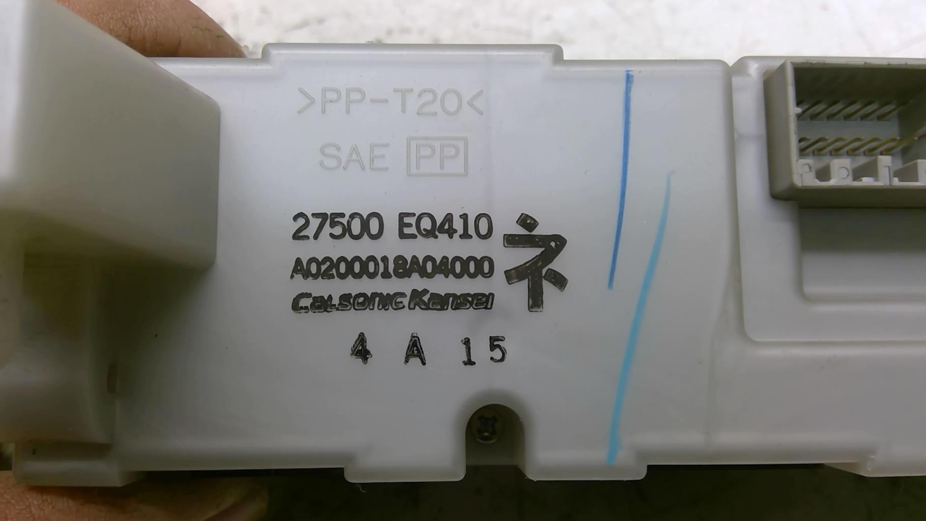 Commande chauffage NISSAN X-TRAIL 1 PHASE 2 Diesel - 1