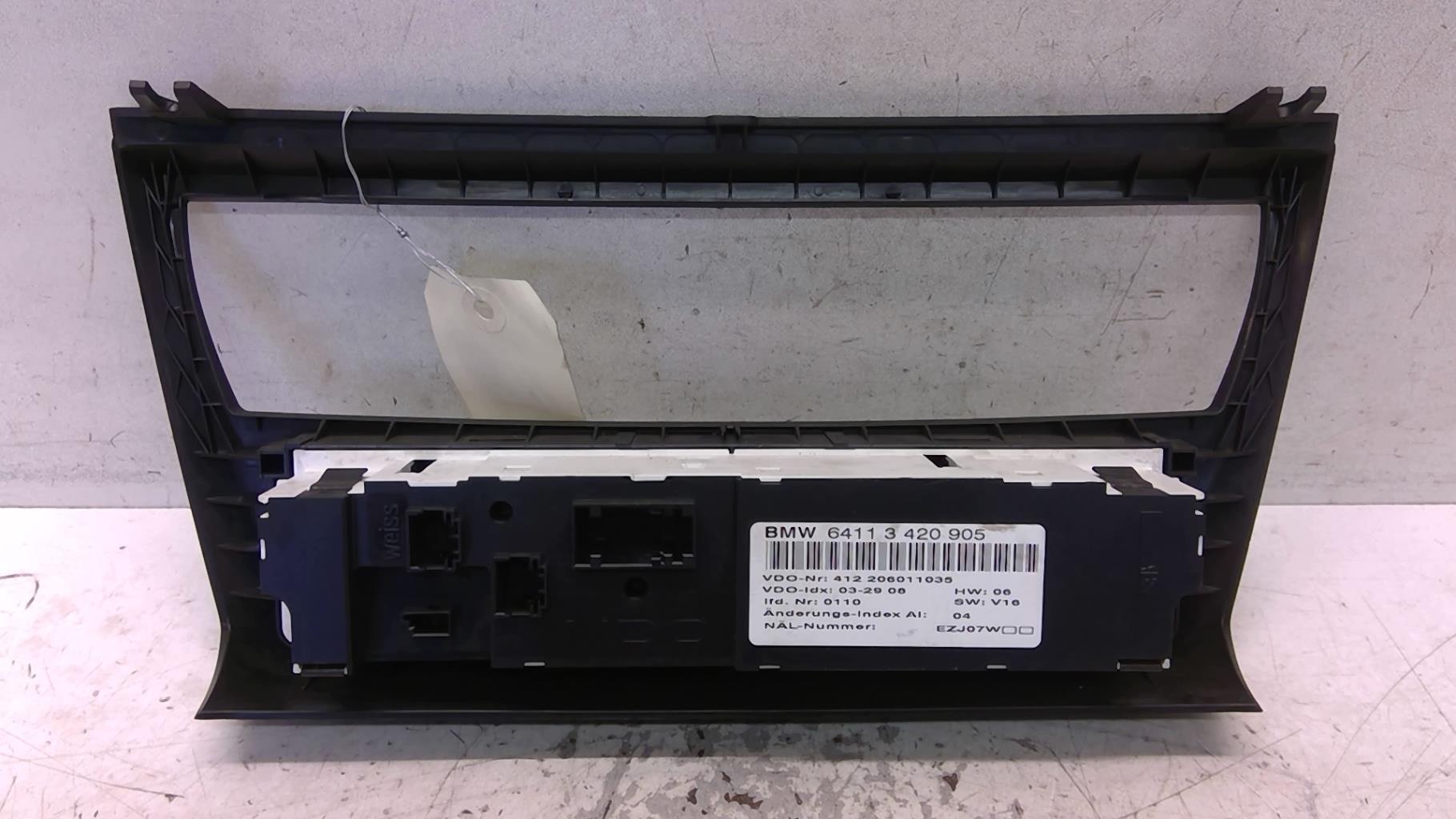Commande chauffage BMW X3 E83 PHASE 2 Diesel - 1