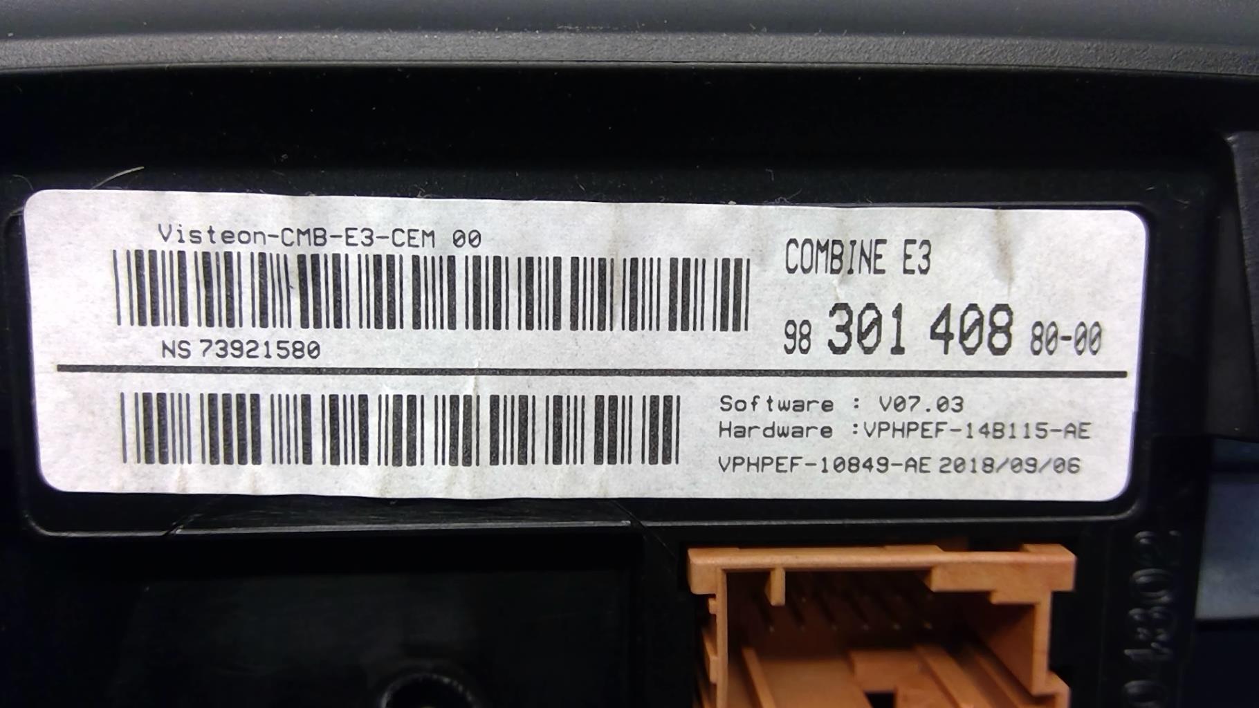 Compteur CITROEN C4 CACTUS Essence - 1