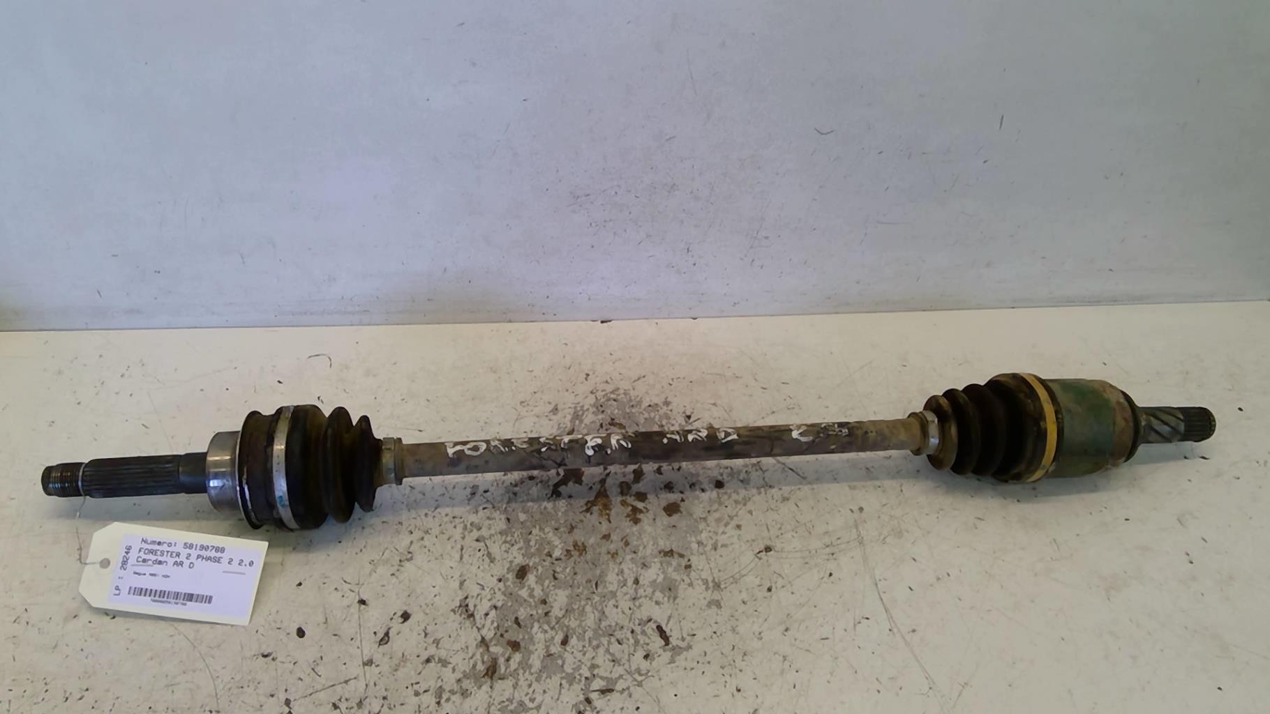 Giunto cardanico posteriore destro (trasmissione) SUBARU FORESTER 2 PHASE 2 Gasolina - 1