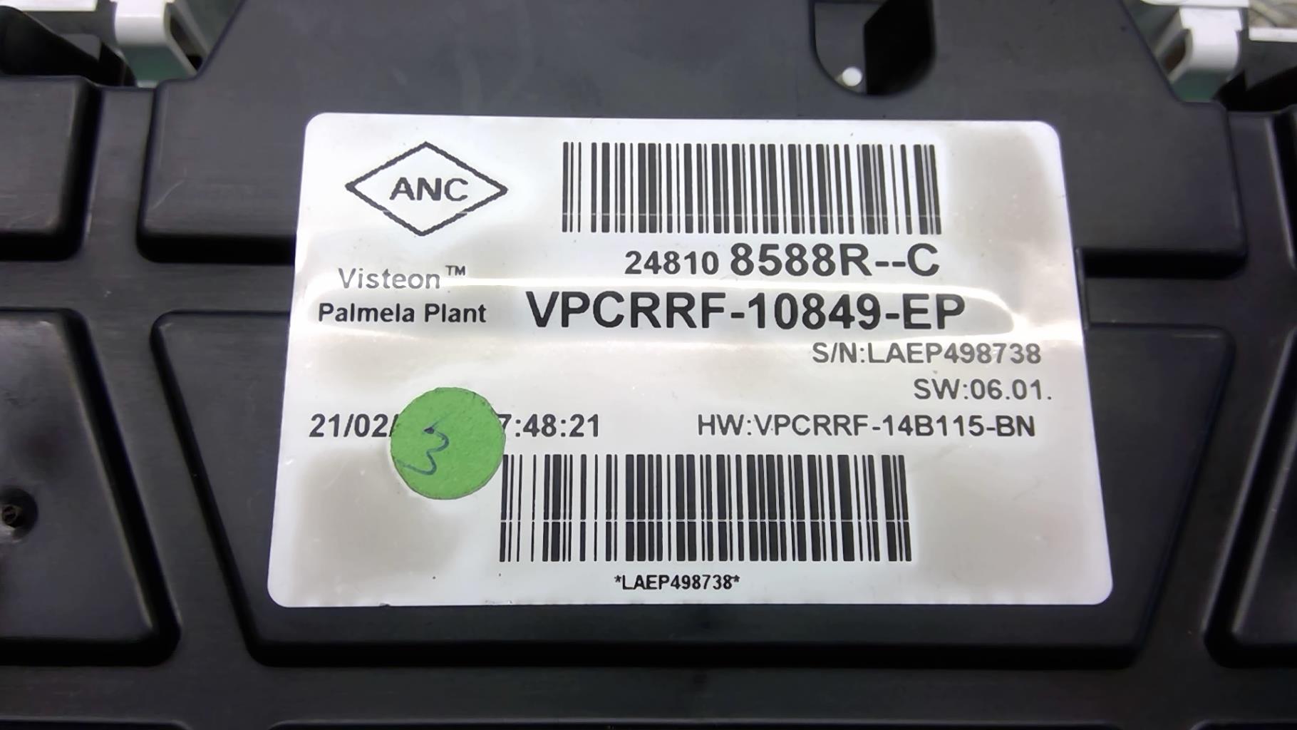 Compteur RENAULT CLIO 4 PHASE 1 Diesel - 1