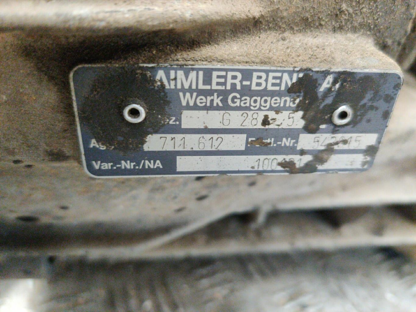 Boite de vitesses MERCEDES SPRINTER 1 PHASE 1 Diesel - 1