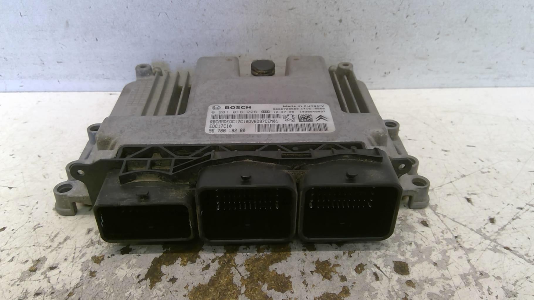 Centralina motore PEUGEOT PARTNER 2 PHASE 2 Diésel - 1