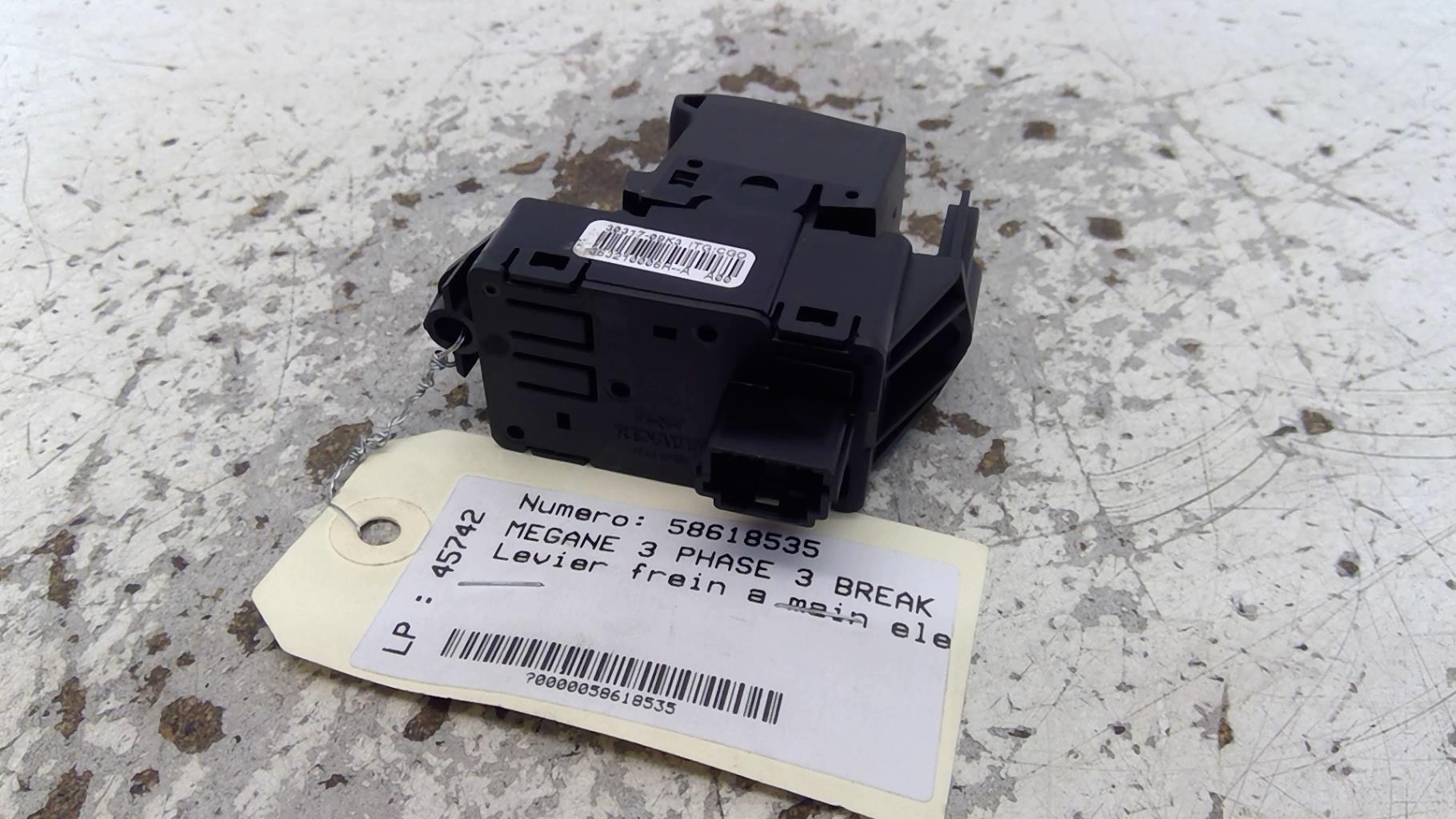Levier frein à main electrique RENAULT MEGANE 3 PHASE 3 BREAK Diesel - 1