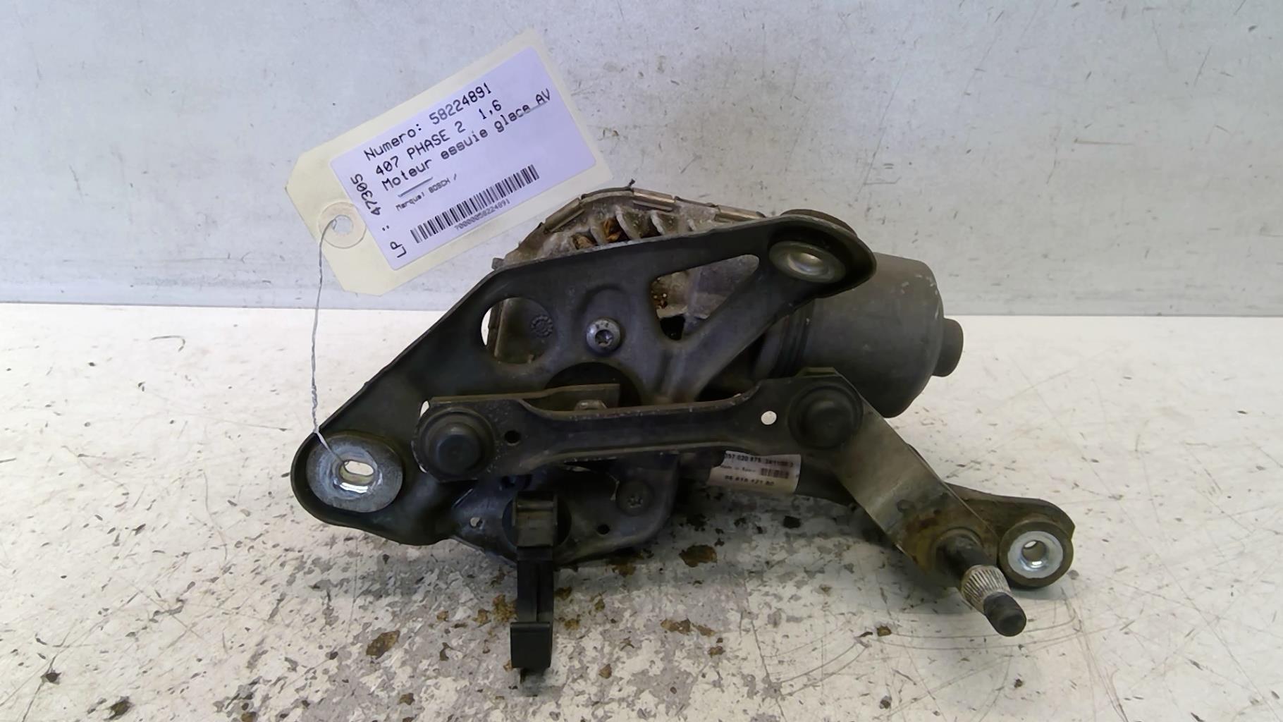 Motore tergicristallo anteriore sinistro PEUGEOT 407 PHASE 2 Diésel - 1