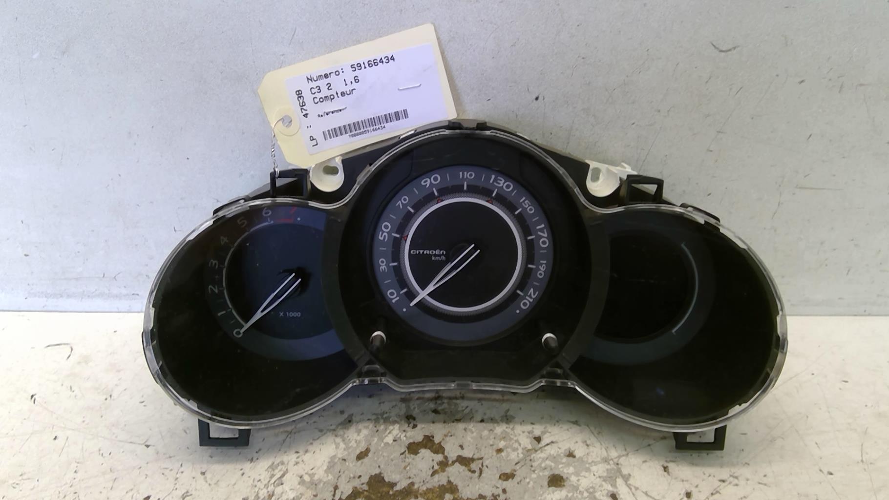 Compteur CITROEN C3 2 PHASE 1 Essence - 1