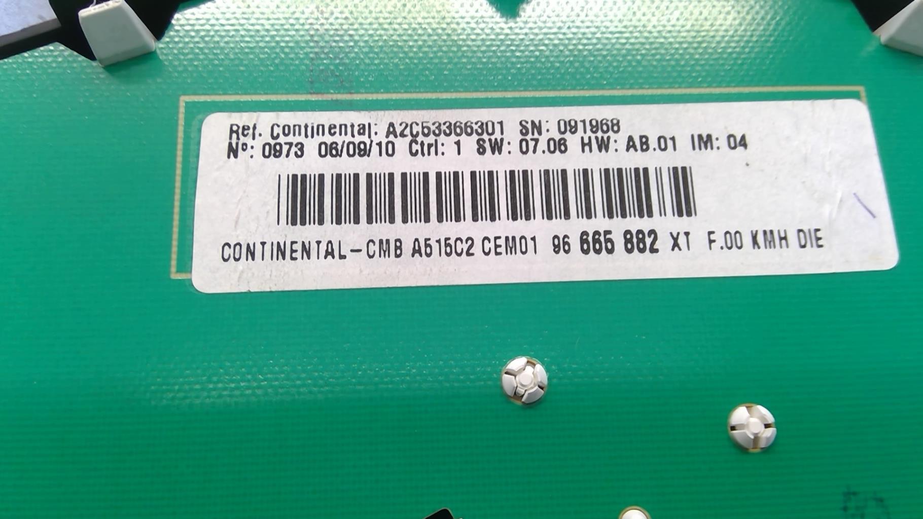 Compteur CITROEN C3 2 PHASE 1 Diesel - 1