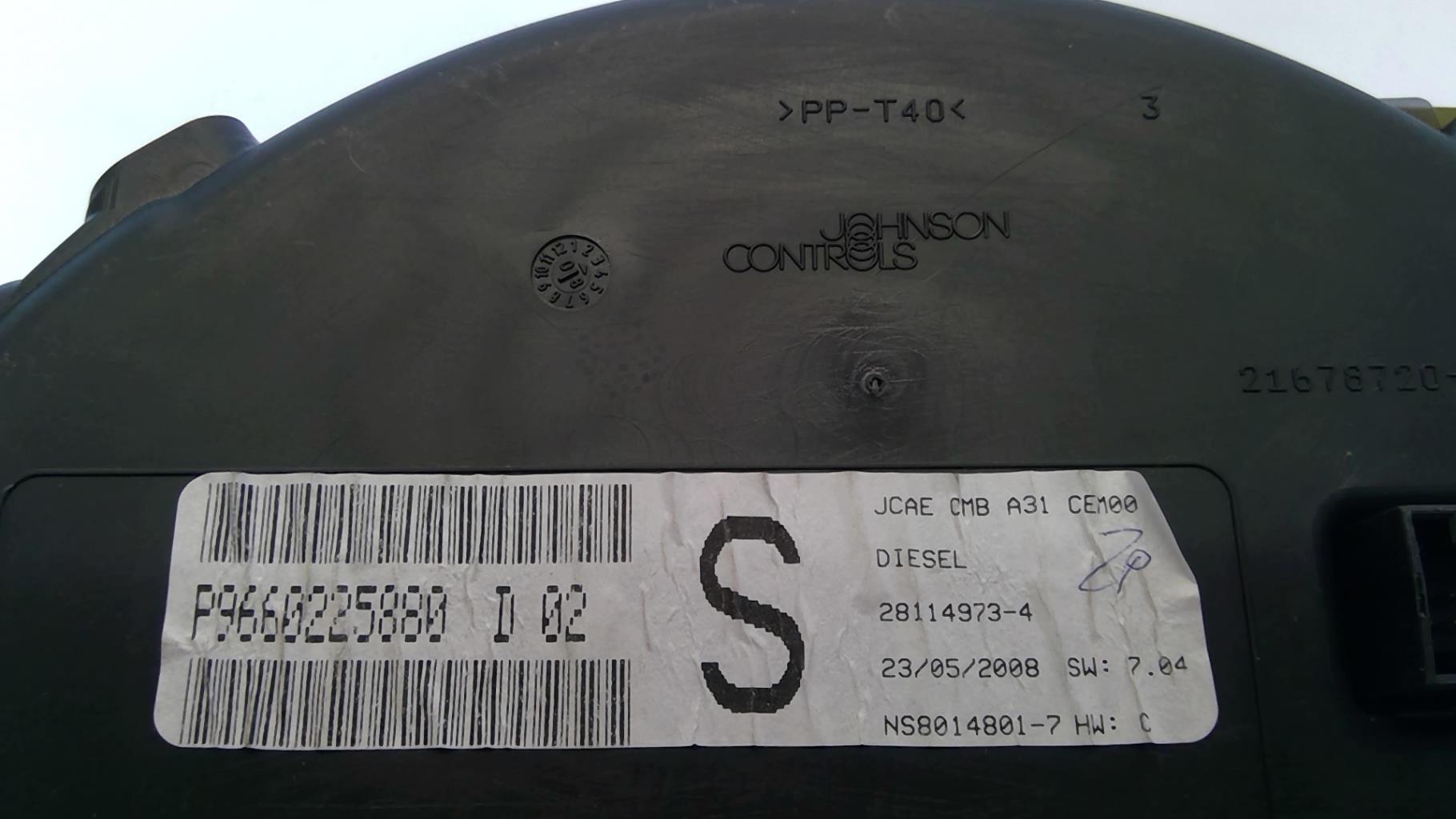 Compteur CITROEN C2 PHASE 1 Diesel - 1