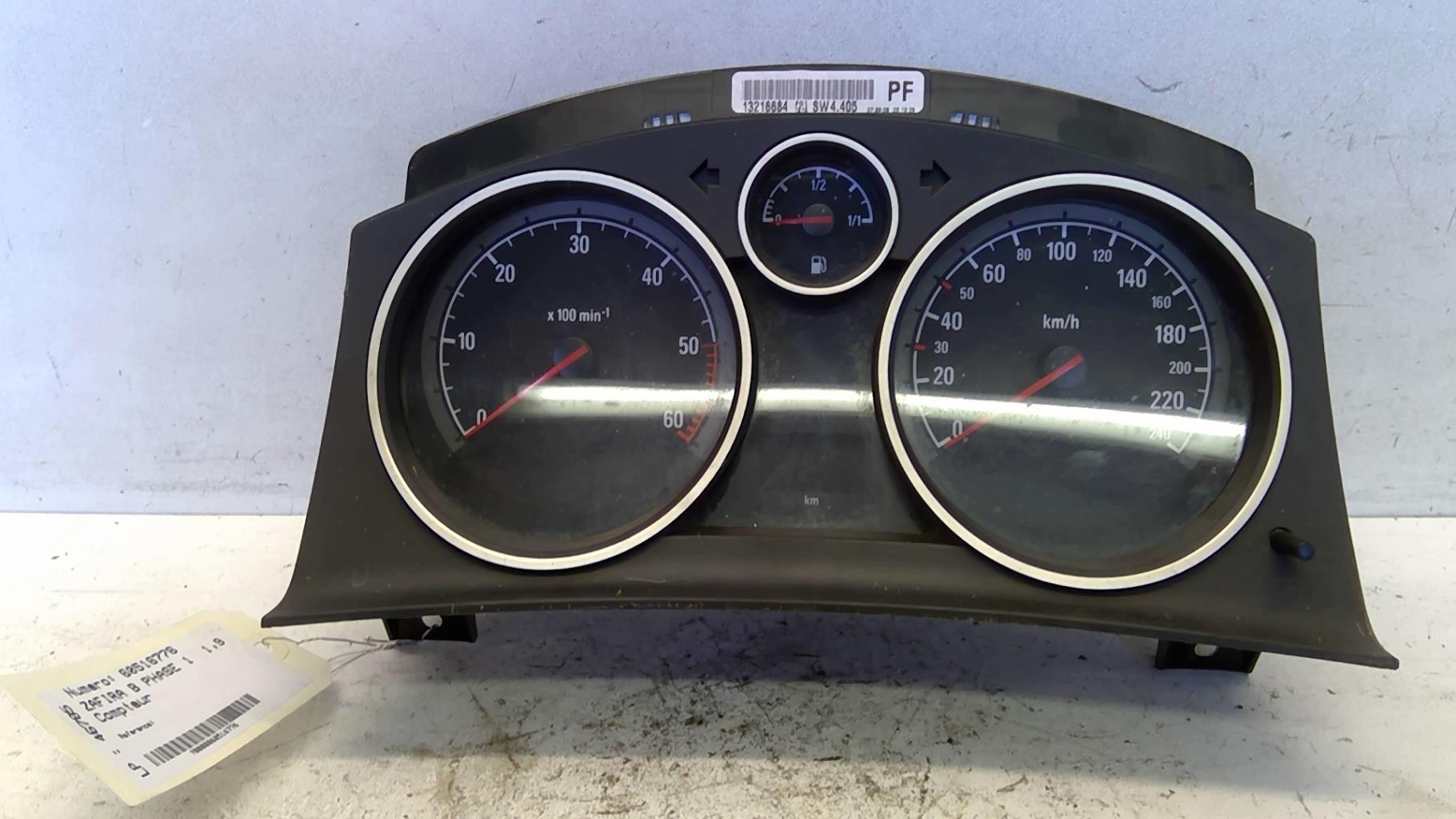 Compteur OPEL ZAFIRA B PHASE 1 Diesel - 1