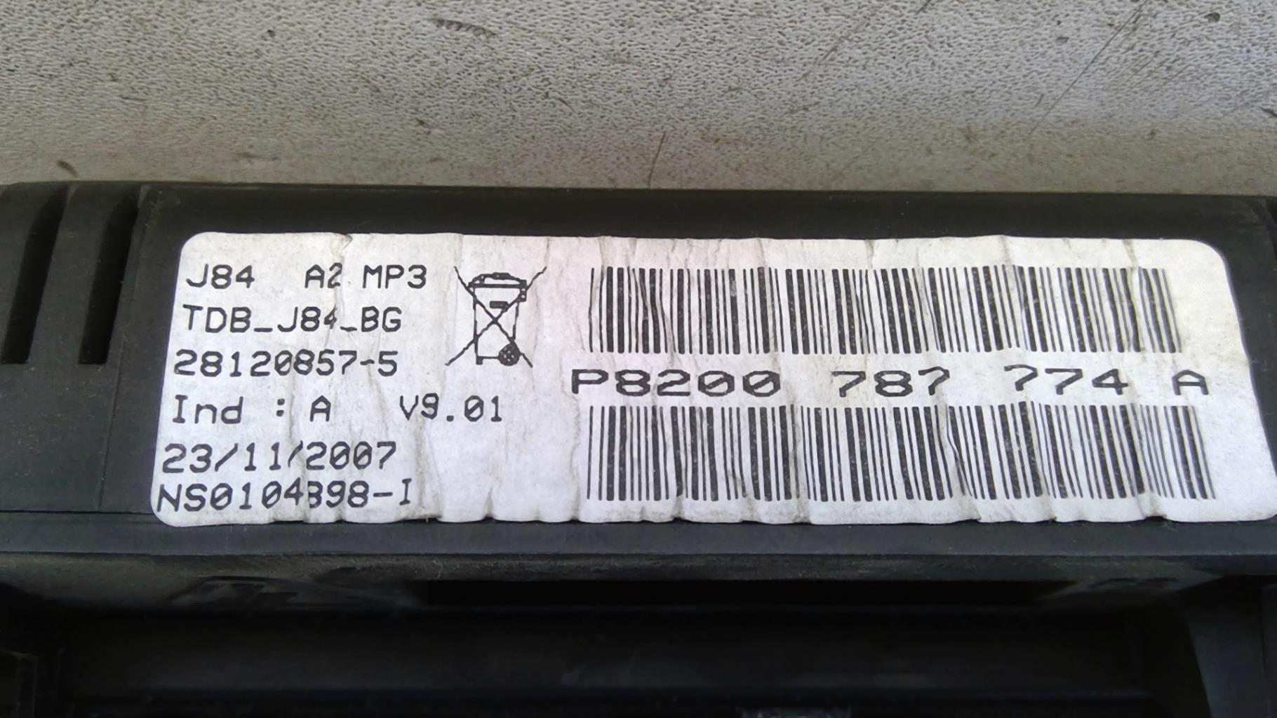 Compteur RENAULT SCENIC 2 PHASE 2 Diesel - 1