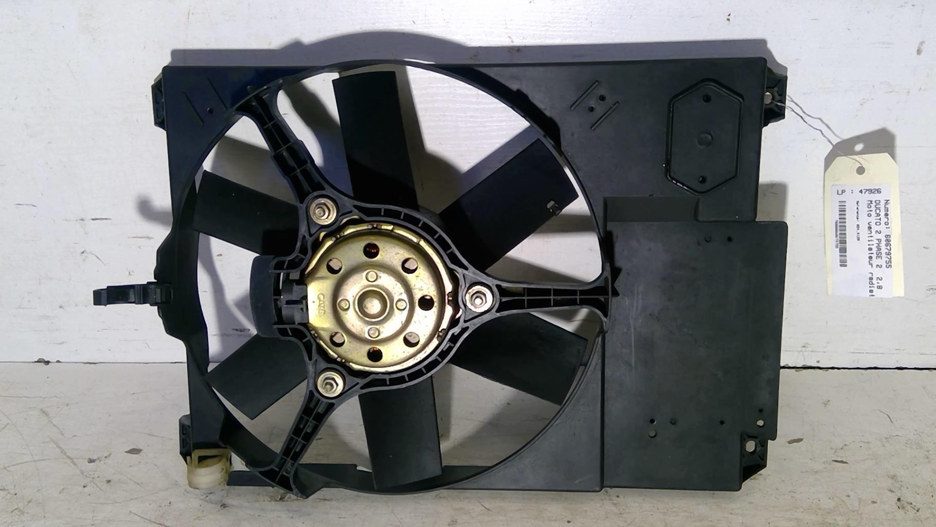 Motoventilatore radiatore FIAT DUCATO 2 PHASE 2 Diésel - 1