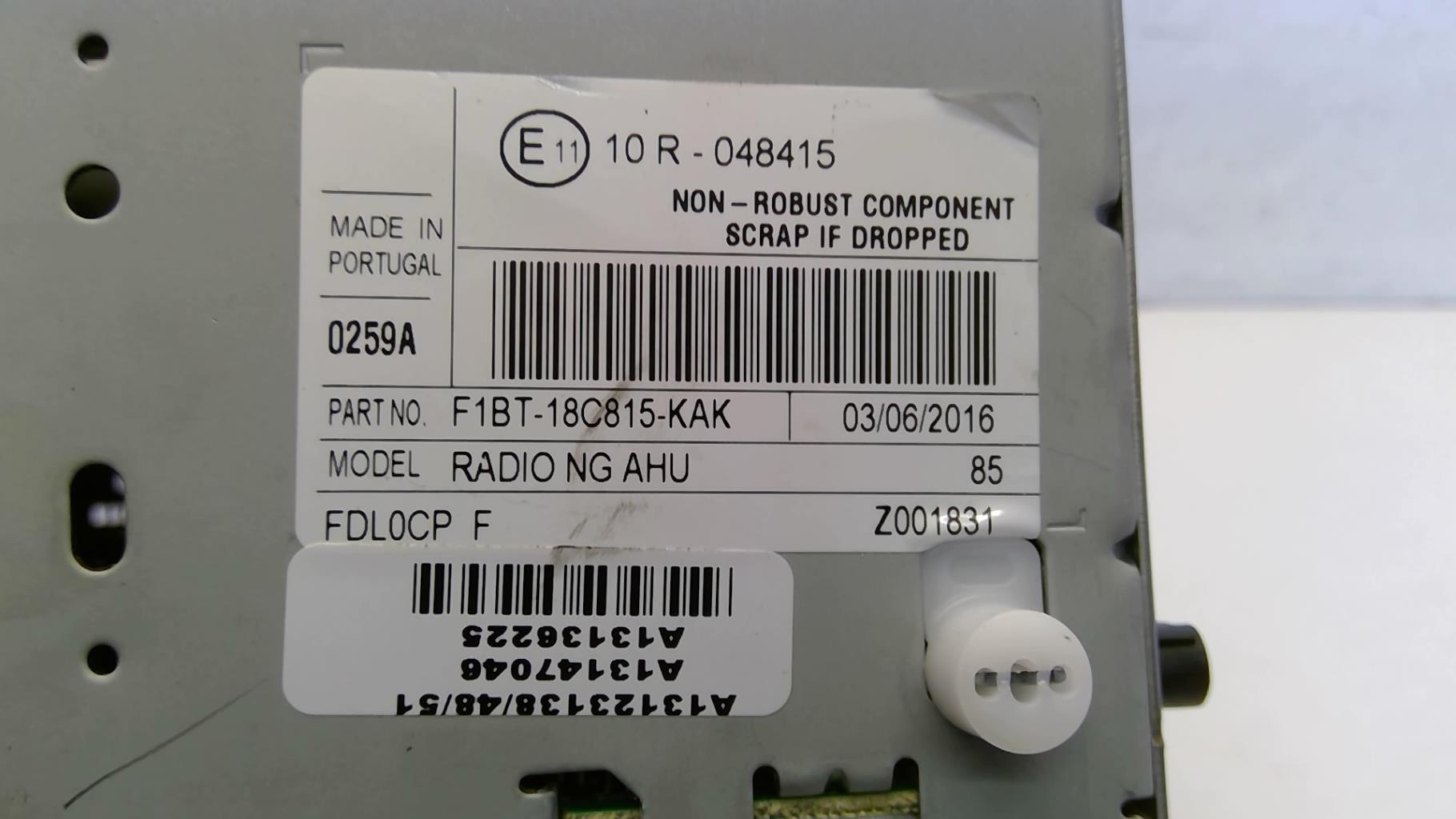 Autoradio FORD FOCUS 3 PHASE 2 Diesel - 1