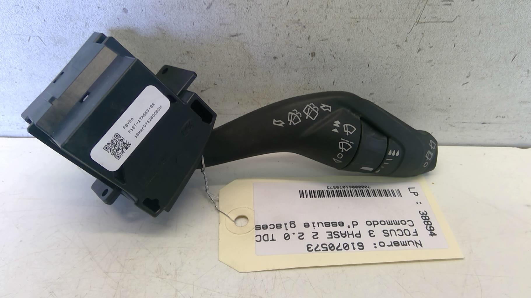 Commodo d'essuie glaces FORD FOCUS 3 PHASE 2 Diesel - 1