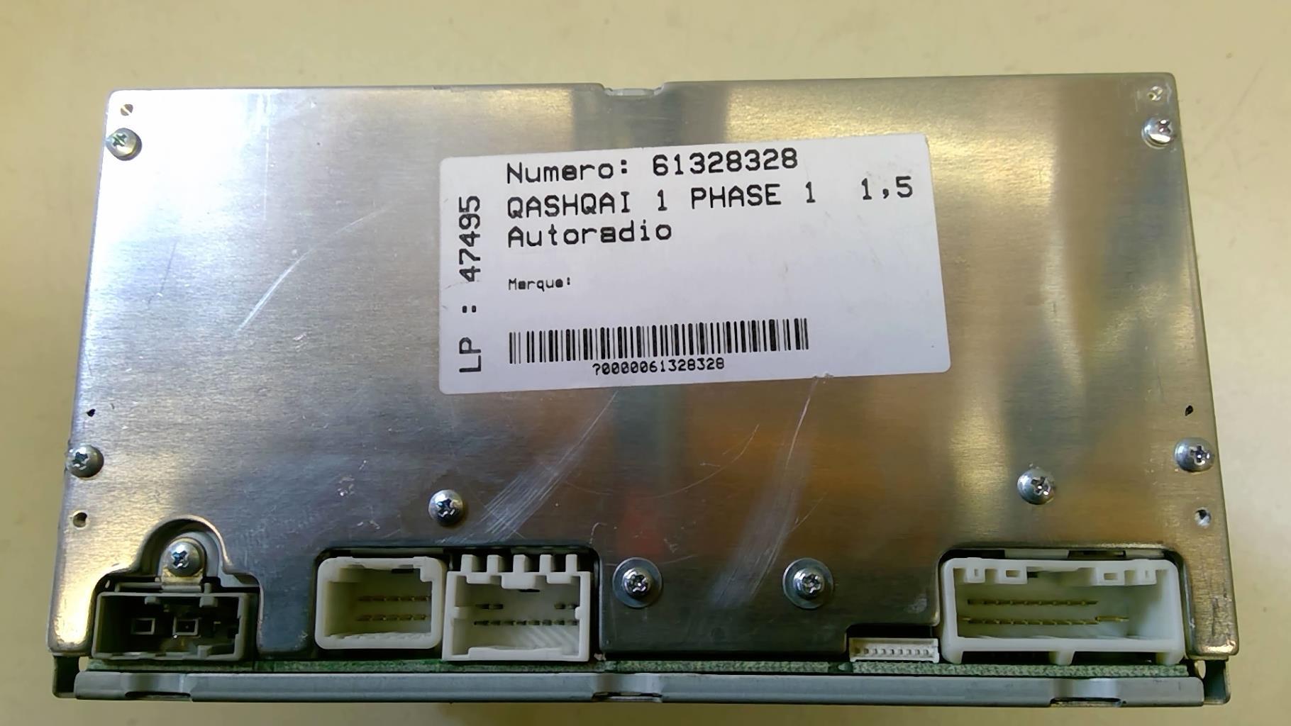 Autoradio NISSAN QASHQAI 1 PHASE 1 Diésel - 1