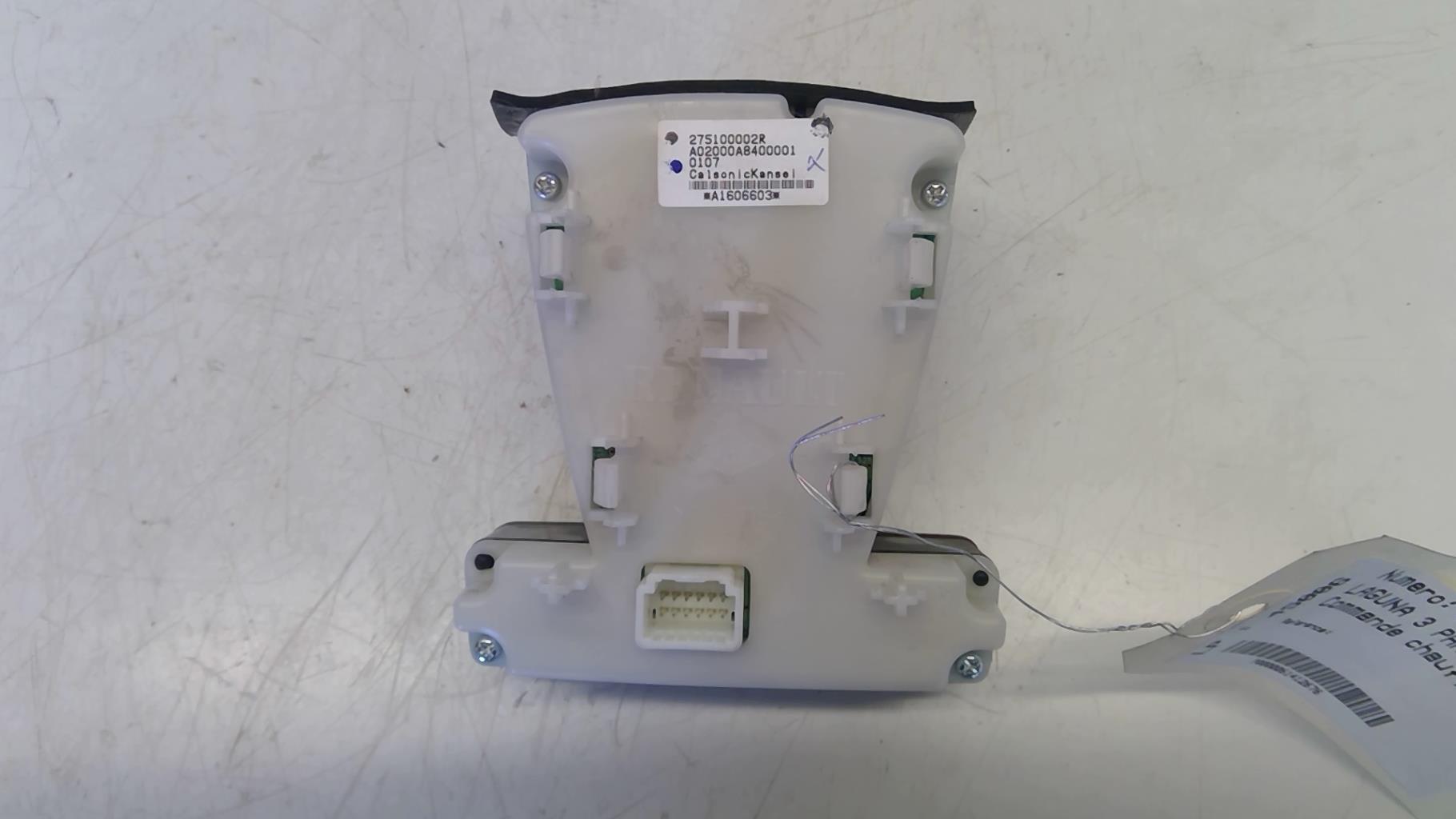 Commande chauffage RENAULT LAGUNA 3 PHASE 1 Diesel - 1