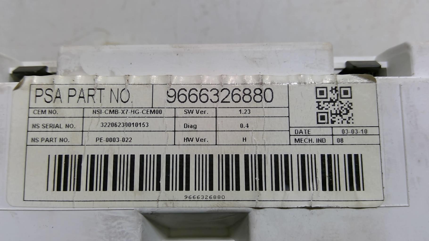 Compteur CITROEN C5 2 Diesel - 1