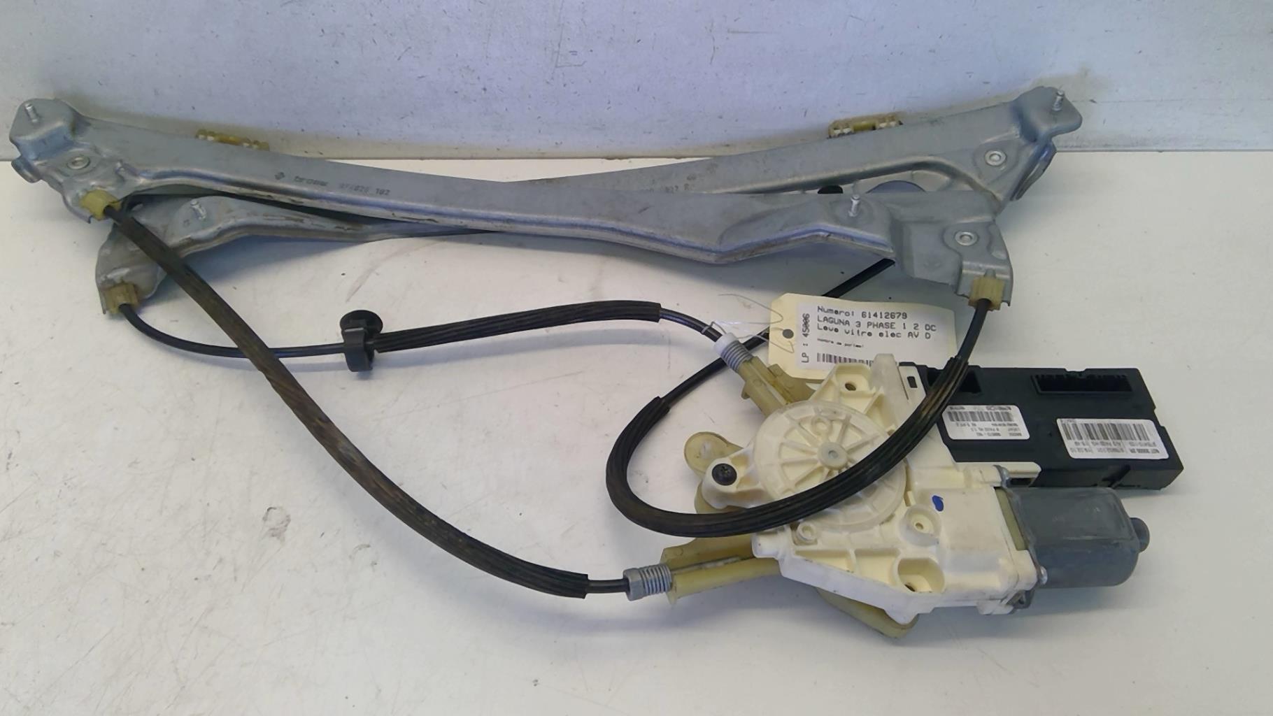 Alzacristalli elettrico anteriore destro RENAULT LAGUNA 3 PHASE 1 Diésel - 1