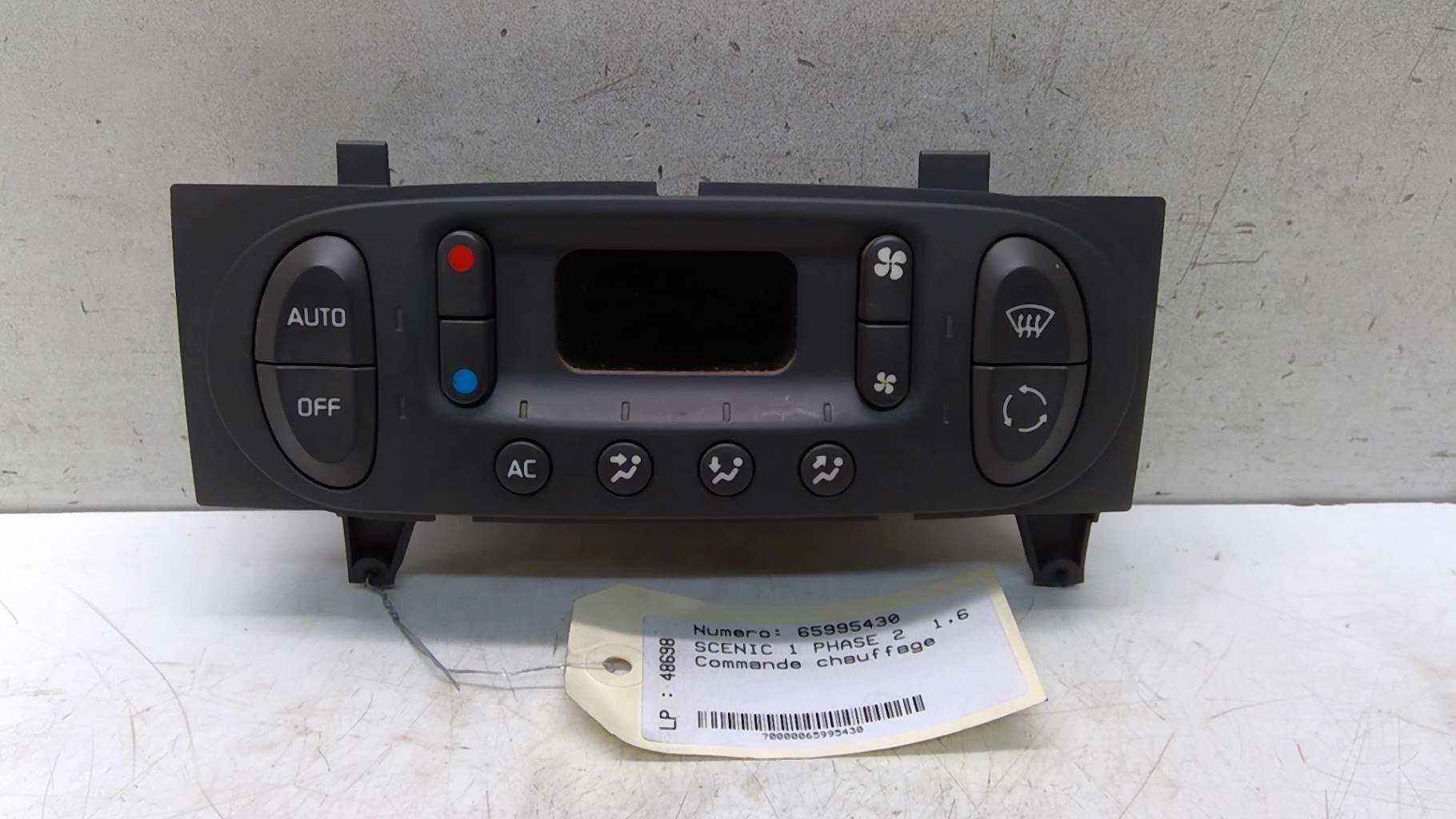 Commande chauffage RENAULT SCENIC 1 PHASE 2 Essence - 1