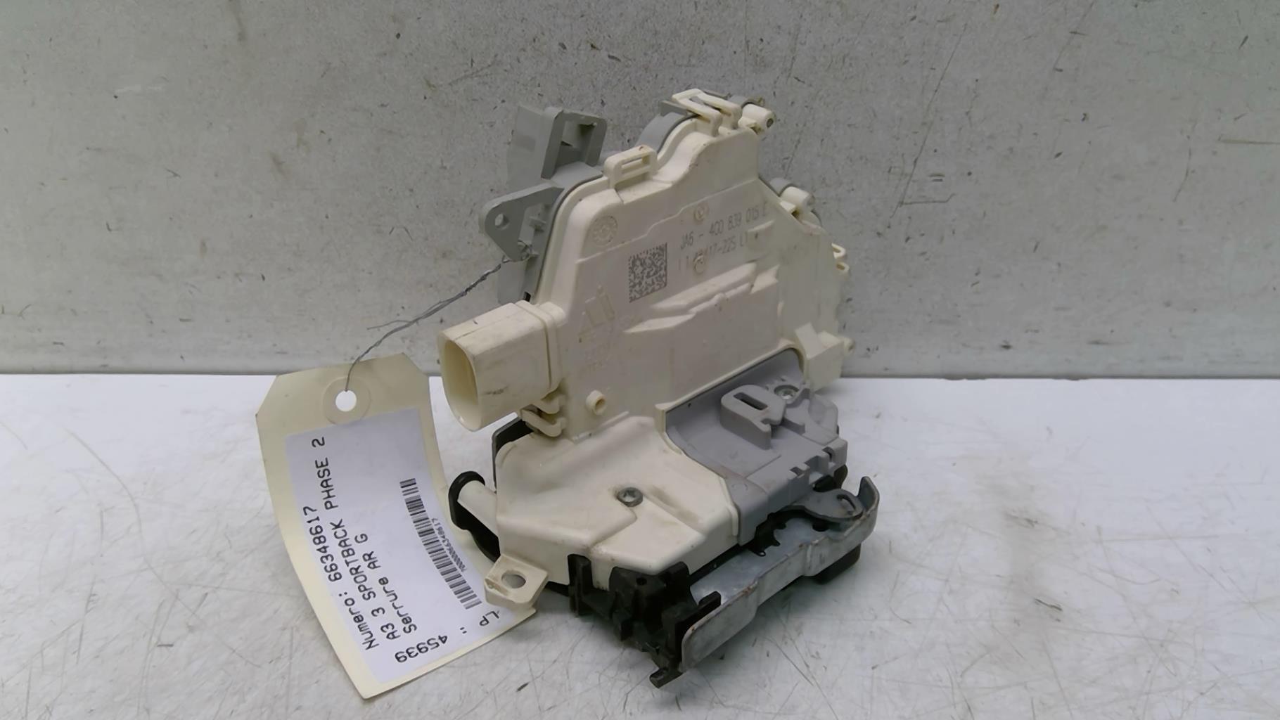 Serratura posteriore sinistra AUDI A3 3 SPORTBACK PHASE 2 Diésel - 1