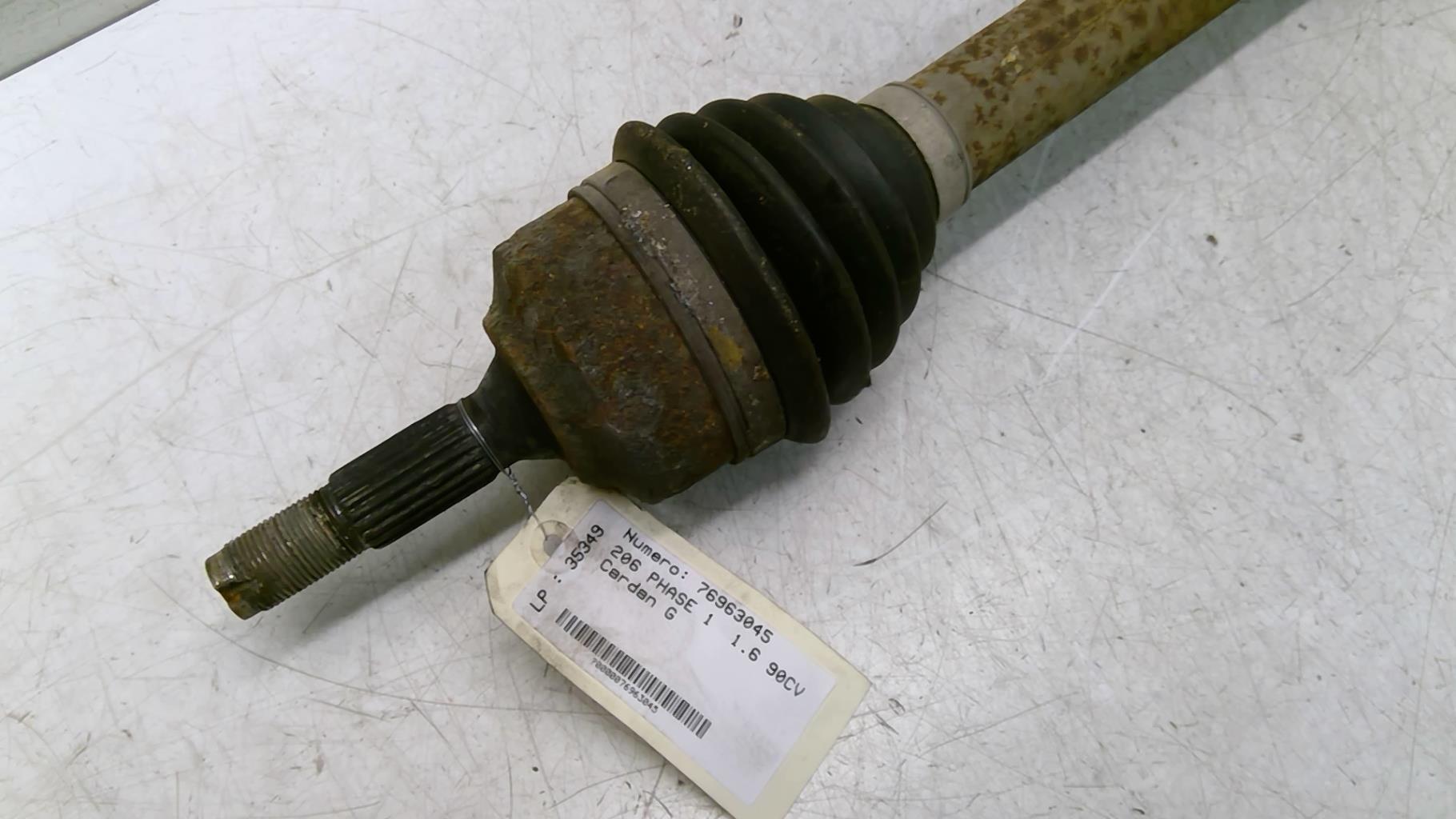 Giunto cardanico albero di trasmissione sinistro PEUGEOT 206 PHASE 1 Gasolina - 1