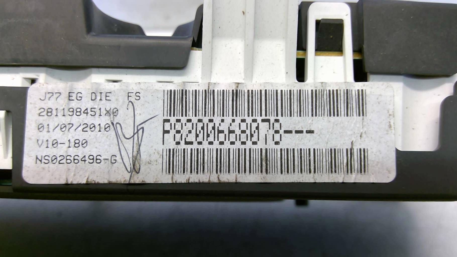Compteur RENAULT GRAND MODUS PHASE 2 Diesel - 1