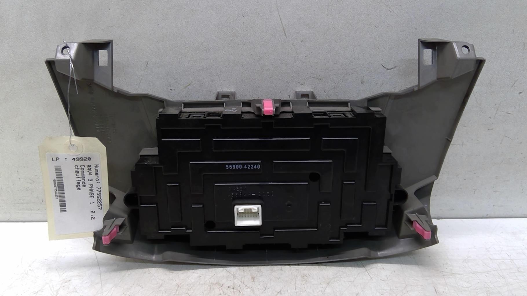 Commande chauffage TOYOTA RAV4 3 PHASE 1 Diesel - 1