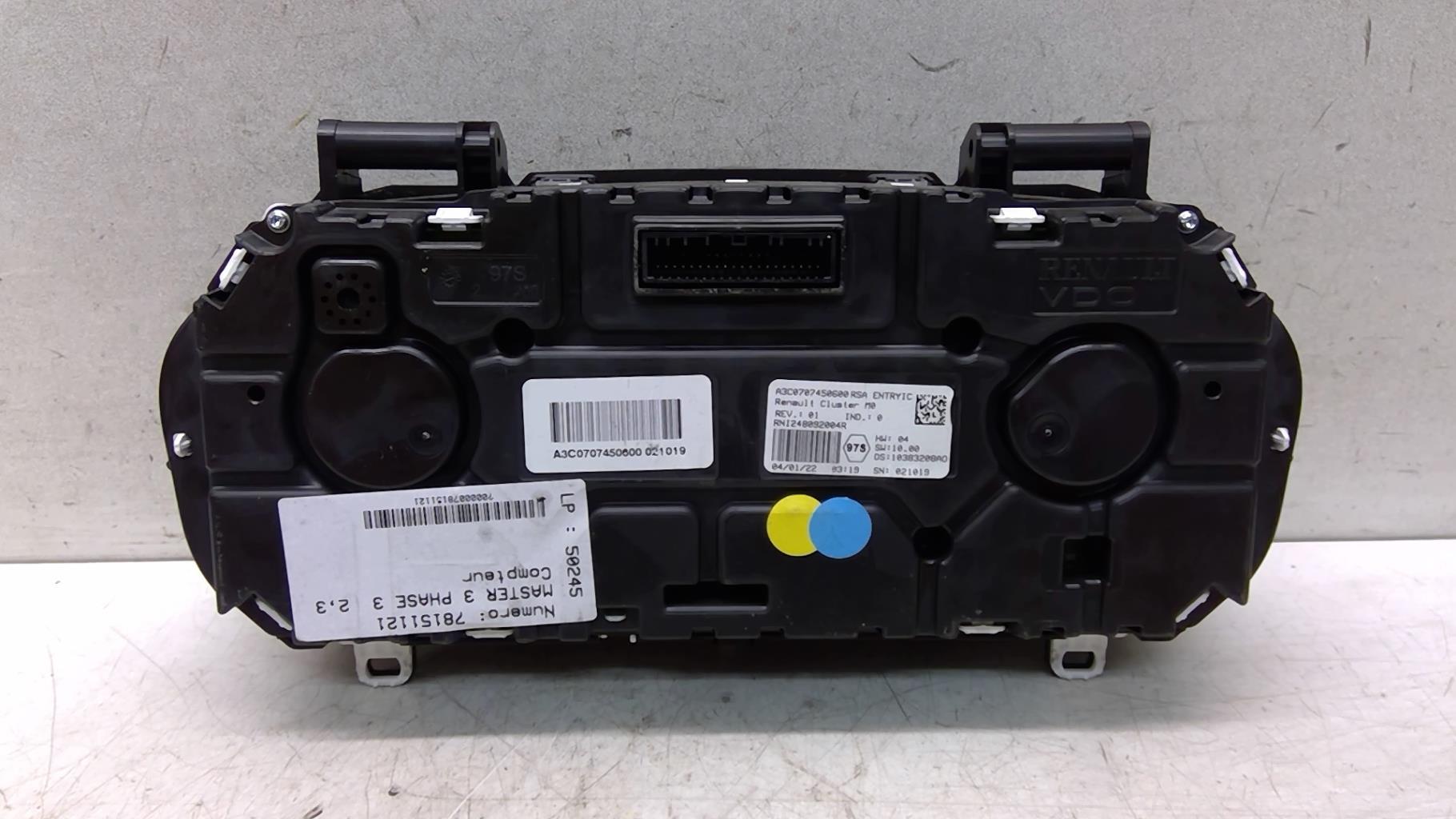 Compteur RENAULT MASTER 3 PHASE 3 Diesel - 1