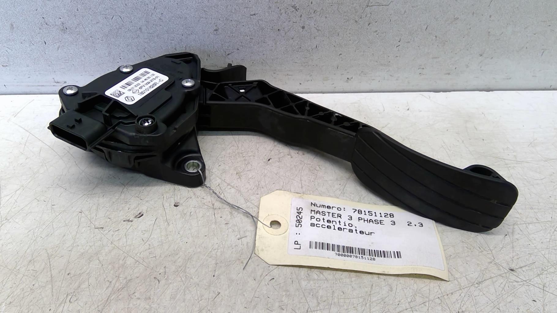 Potenziometro pedale acceleratore RENAULT MASTER 3 PHASE 3 Diésel - 1
