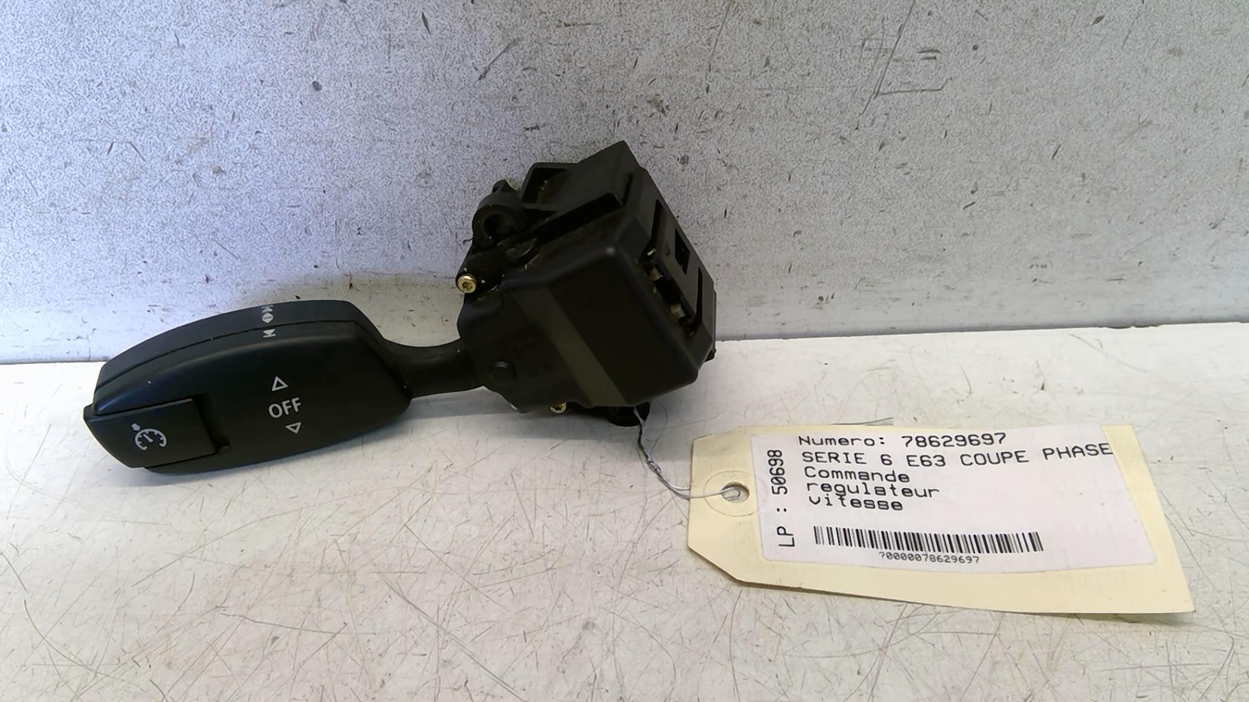 Commande regulateur vitesse BMW SERIE 6 E63 COUPE PHASE 1  - 1