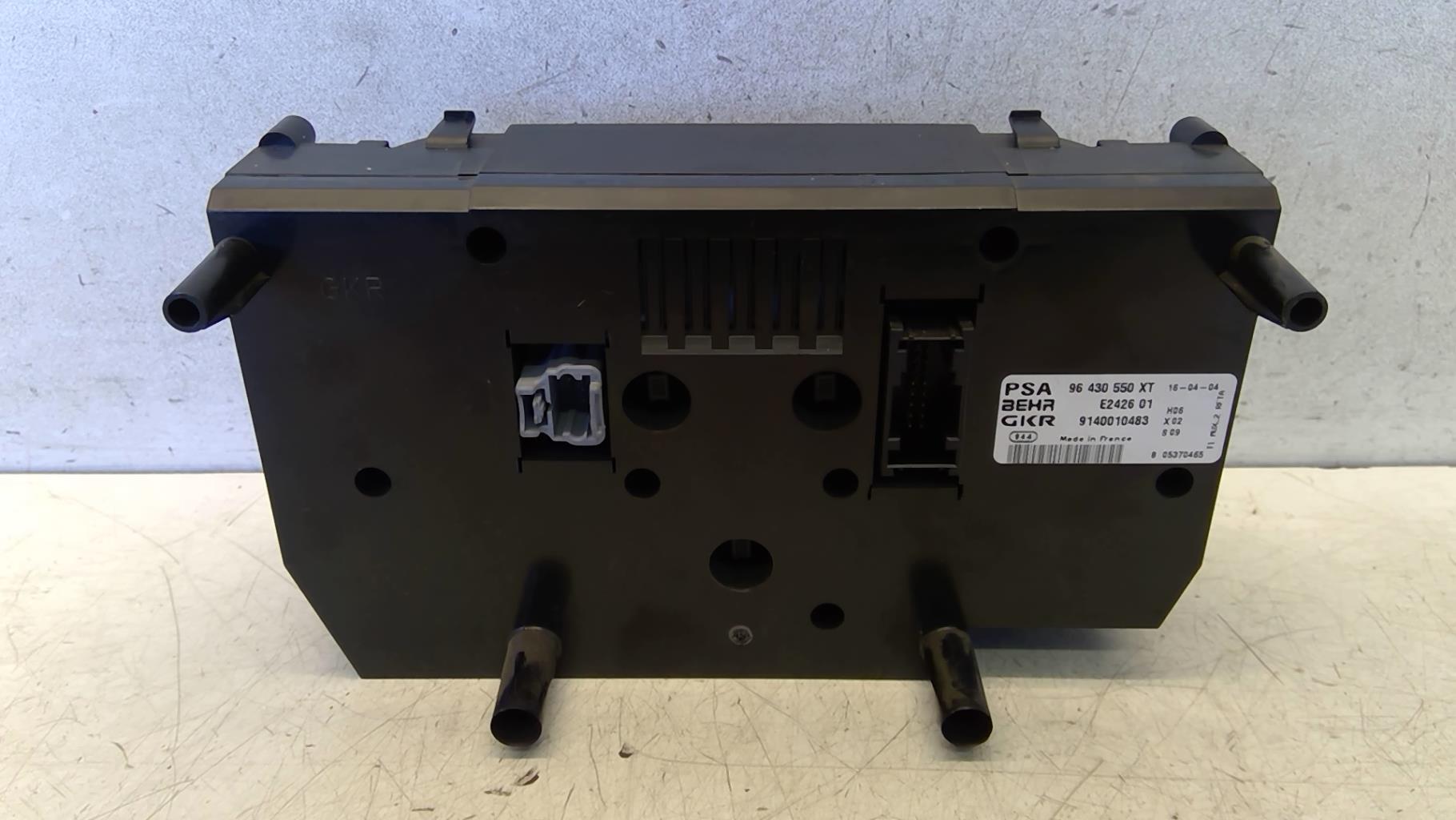 Commande chauffage PEUGEOT 206 PHASE 1 Diesel - 1