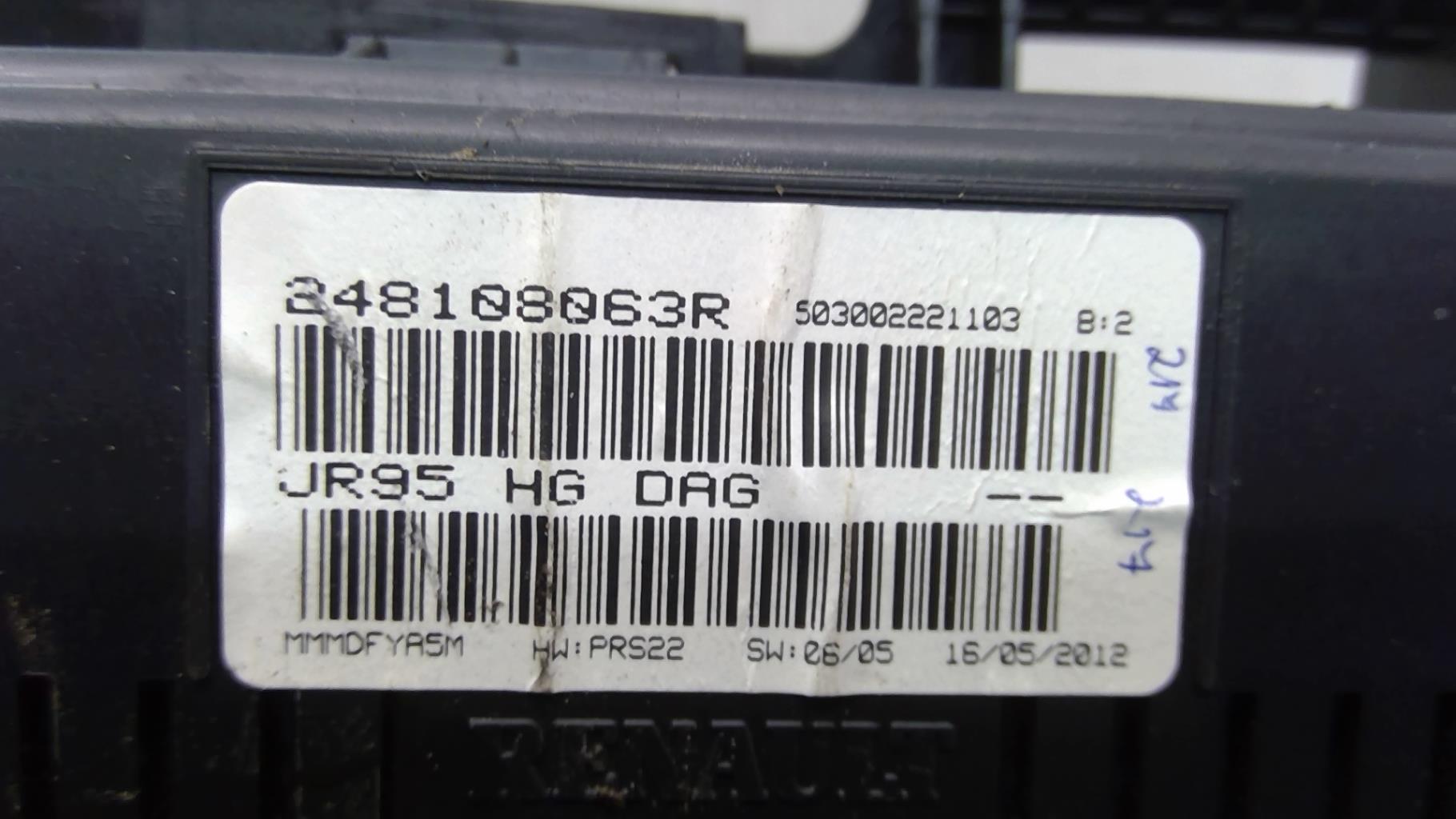 Compteur RENAULT SCENIC 3 PHASE 2 Diesel - 1