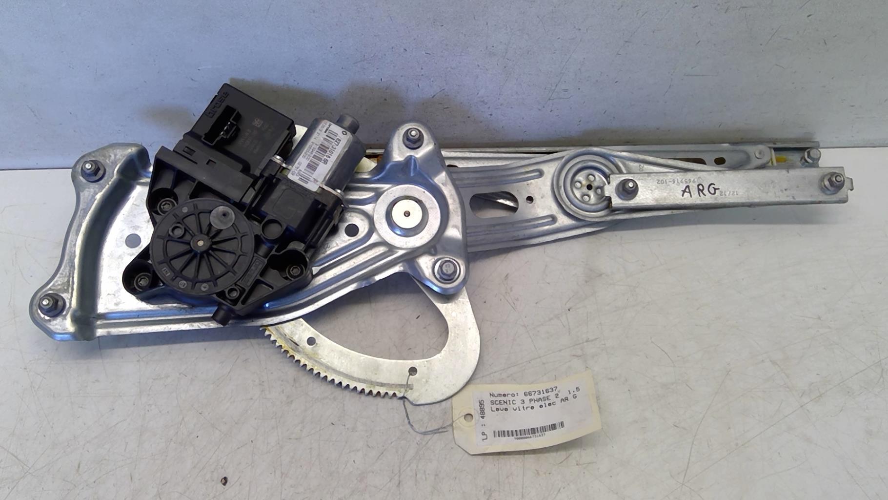 Alzacristalli elettrico posteriore sinistro RENAULT SCENIC 3 PHASE 2 Diésel - 1
