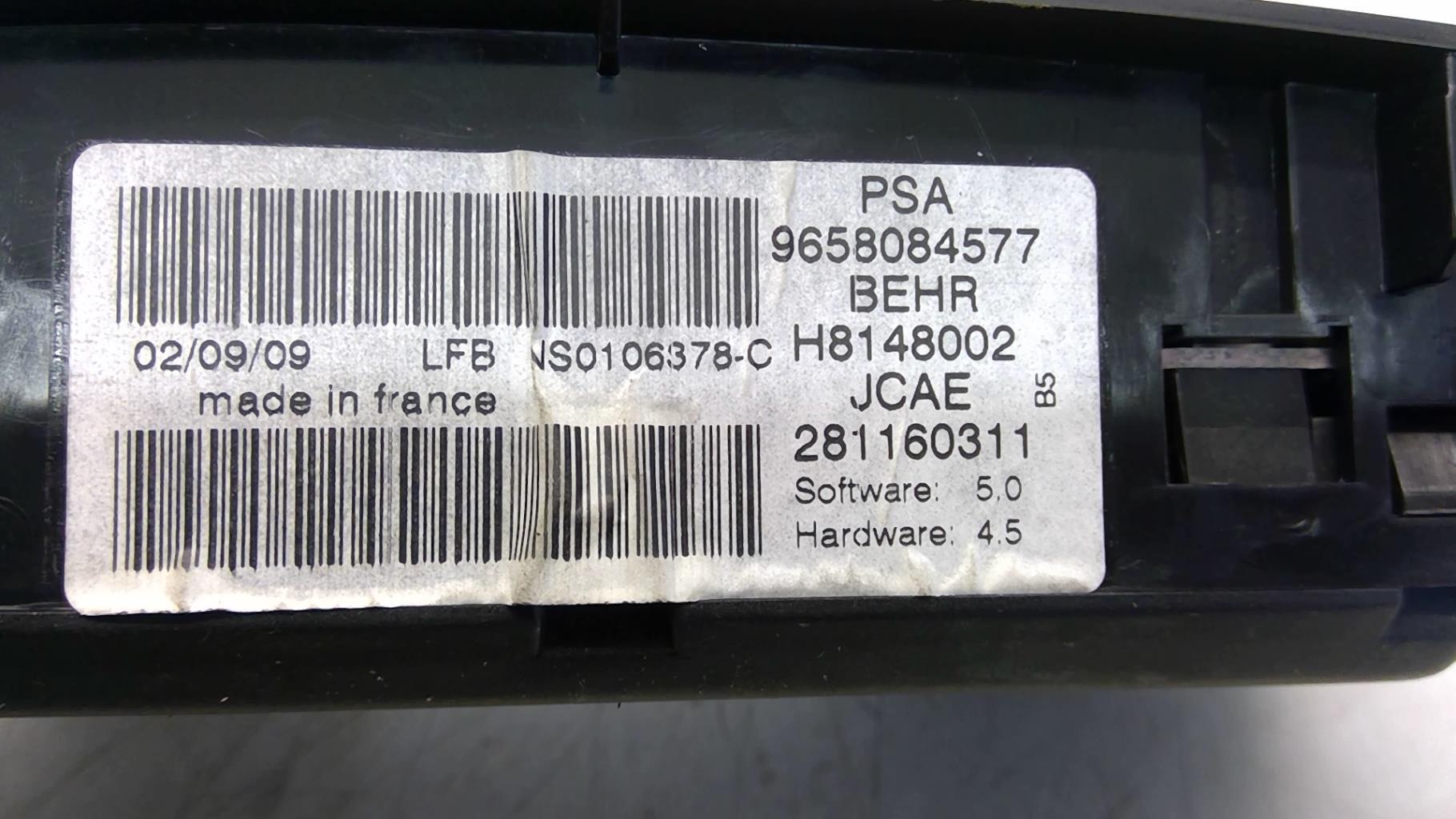 Commande chauffage CITROEN C4 1 PHASE 2 Diesel - 1
