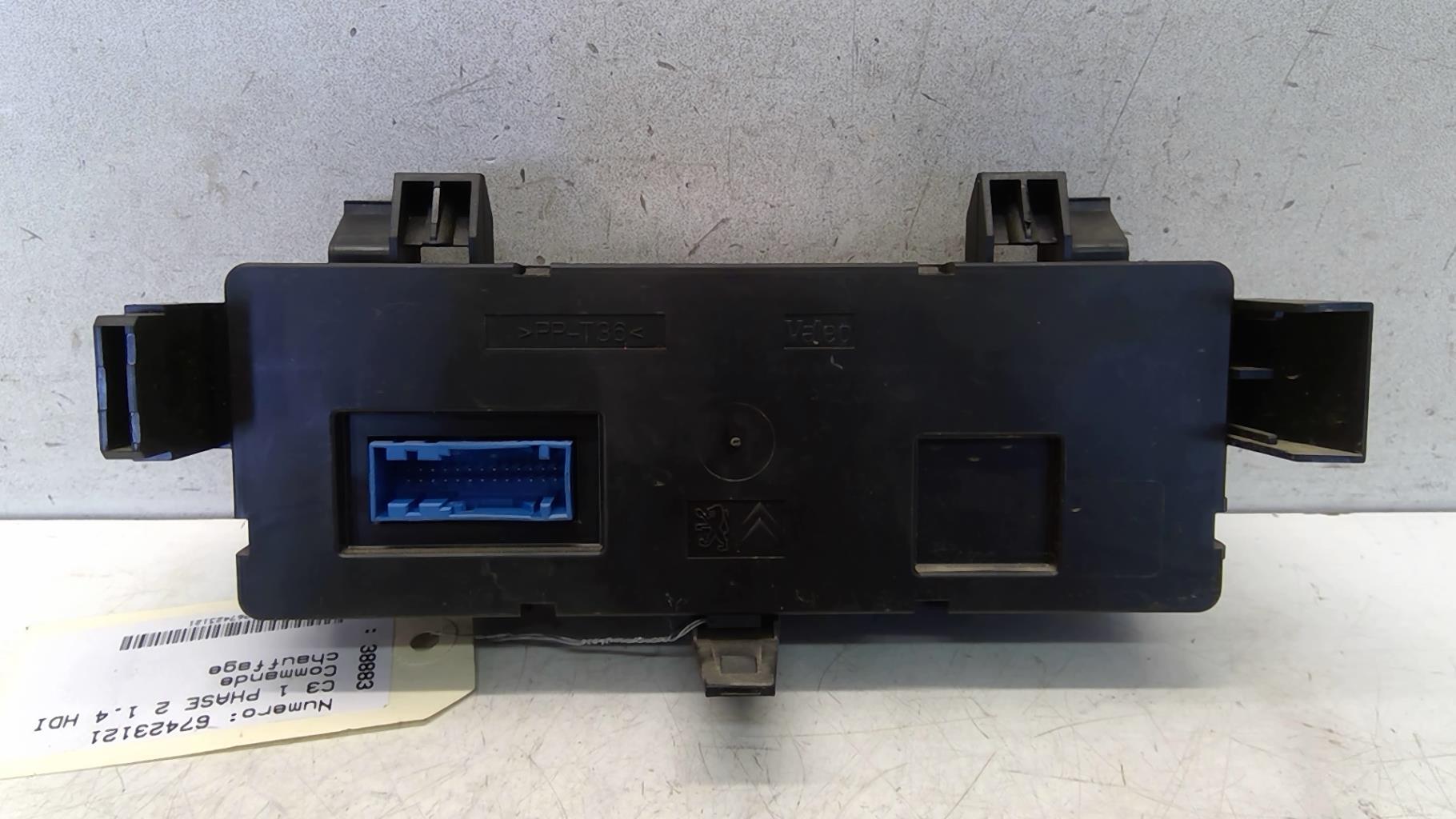 Commande chauffage CITROEN C3 1 PHASE 2 Diesel - 1