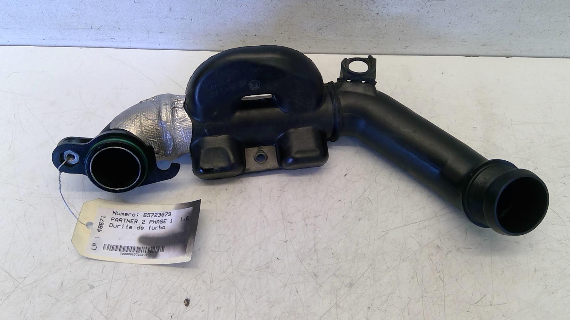 Durite de turbo PEUGEOT PARTNER 2 PHASE 1 Diesel - 1