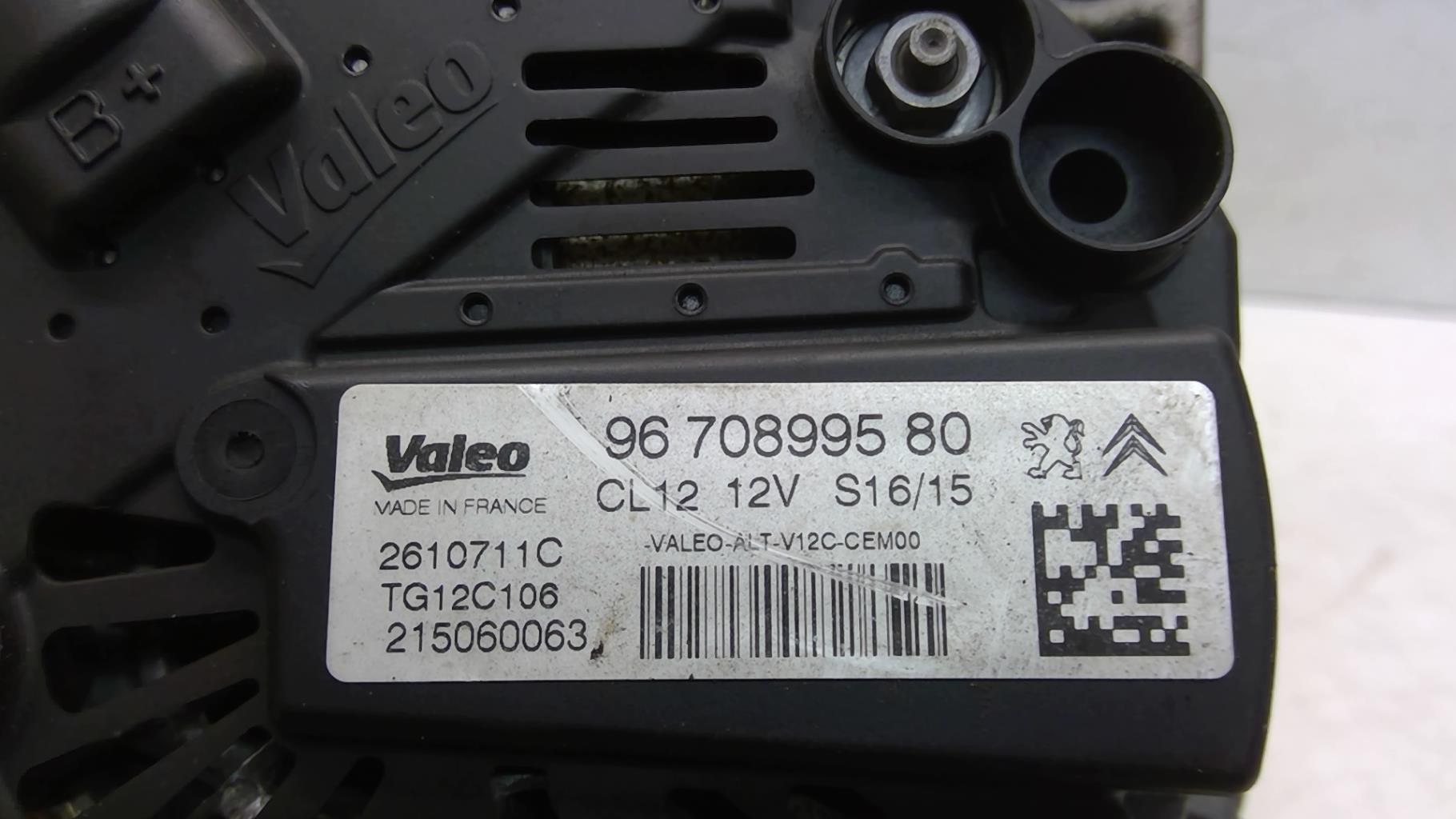 Alternatore CITROEN C3 2 PHASE 2 Gasolina - 1