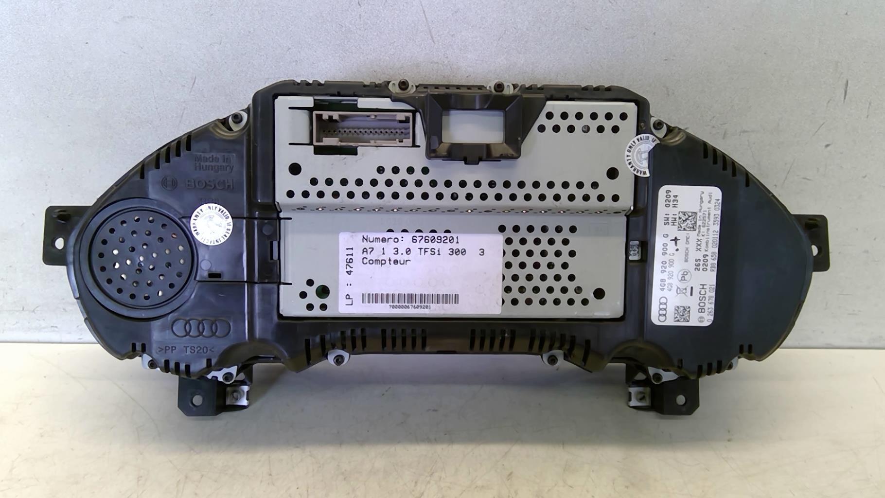 Compteur AUDI A7 1 SPORTBACK PHASE 1 Essence - 1