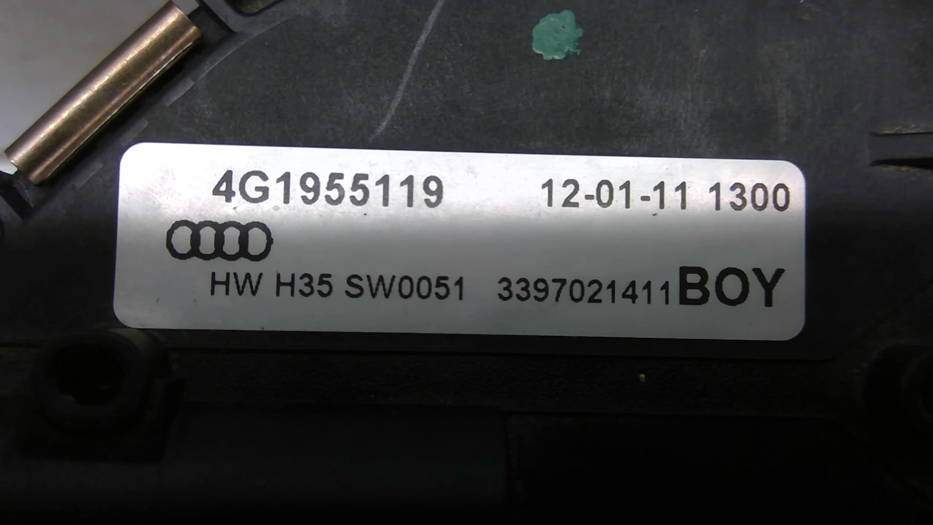 Motore tergicristallo anteriore AUDI A7 1 SPORTBACK PHASE 1 Gasolina - 1