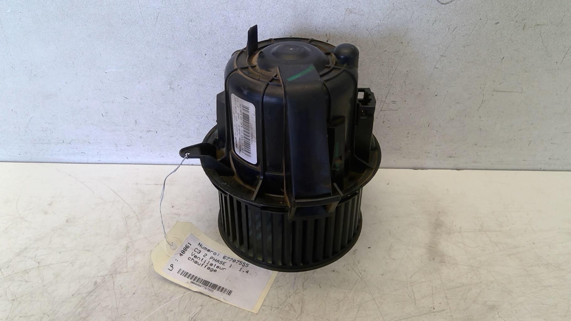 Ventilateur chauffage CITROEN C3 2 PHASE 1 Essence - 1