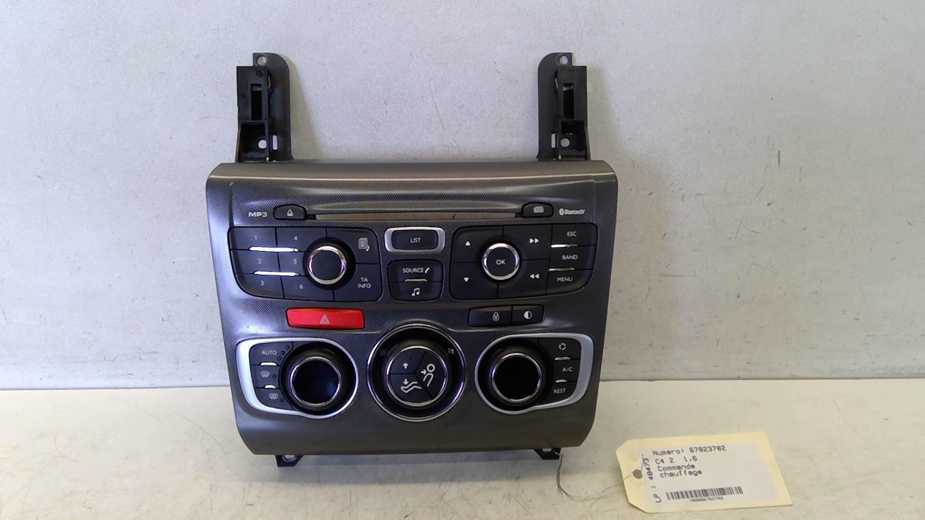 Commande chauffage CITROEN C4 2 PHASE 1 Diesel - 1