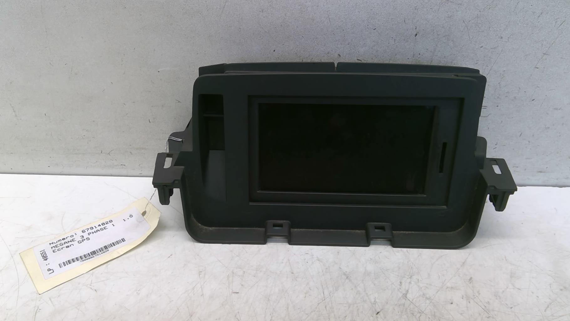Ecran GPS RENAULT MEGANE 3 PHASE 1 Diesel - 1